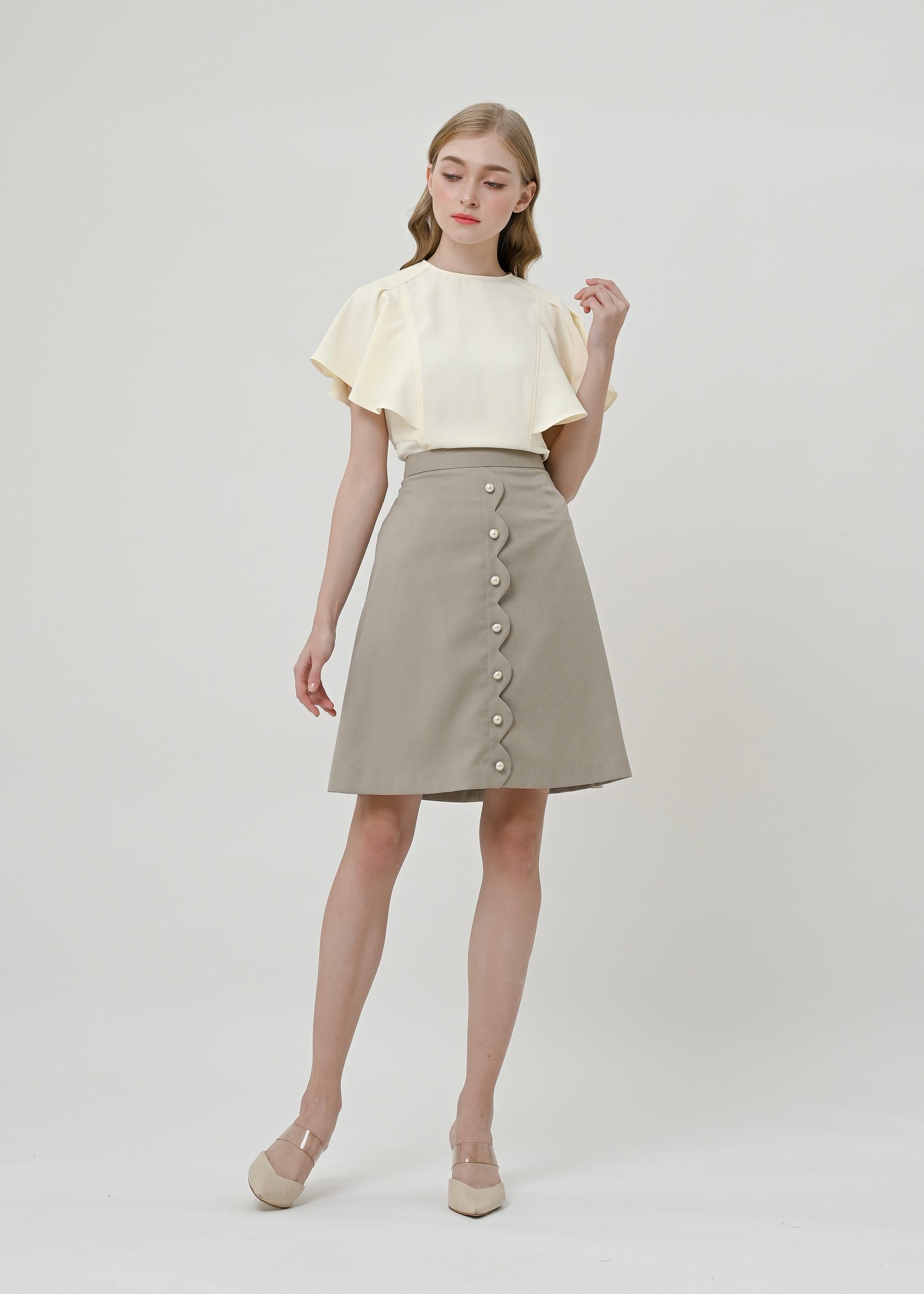 Princie Scalloped Skirt