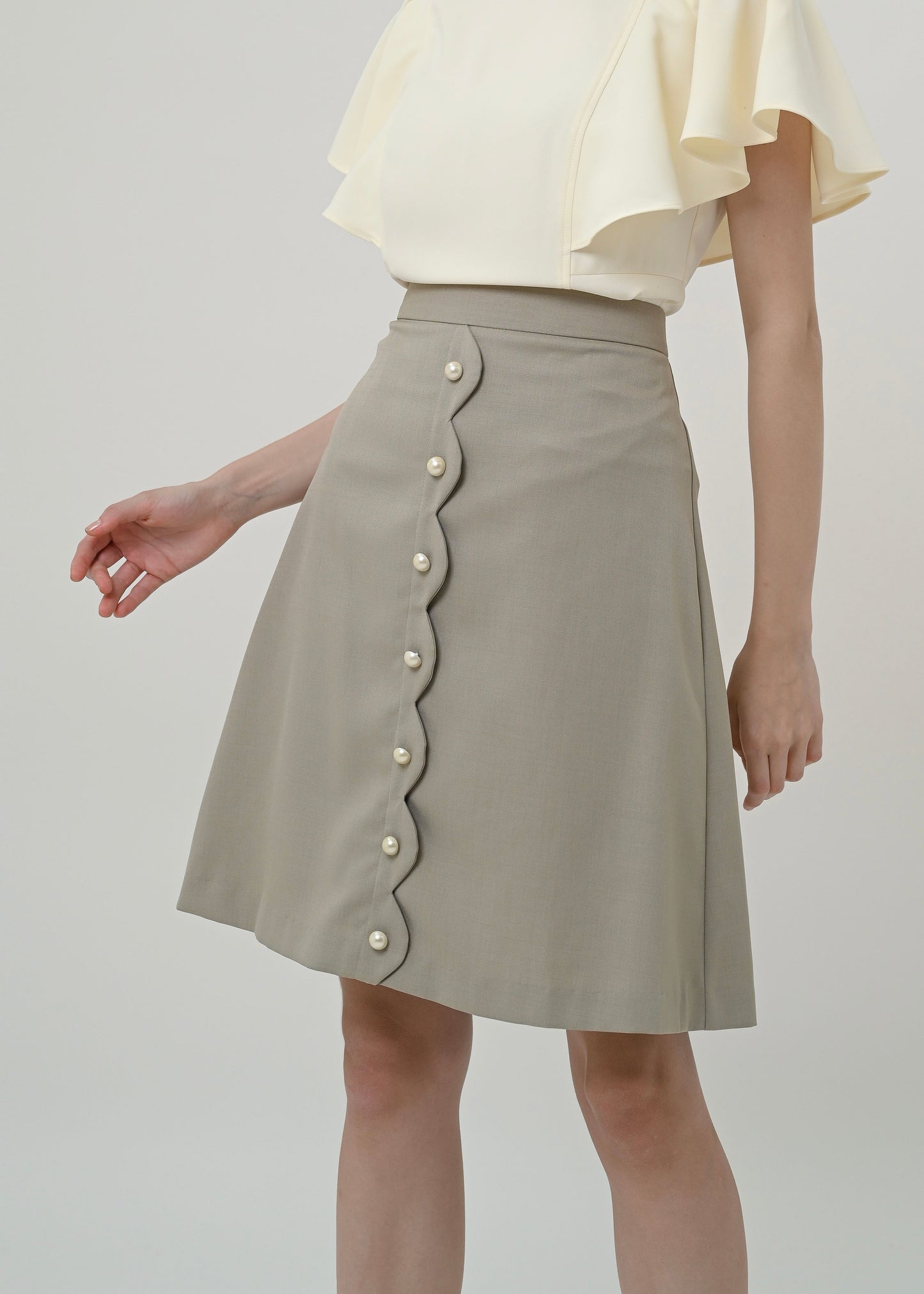 Princie Scalloped Skirt