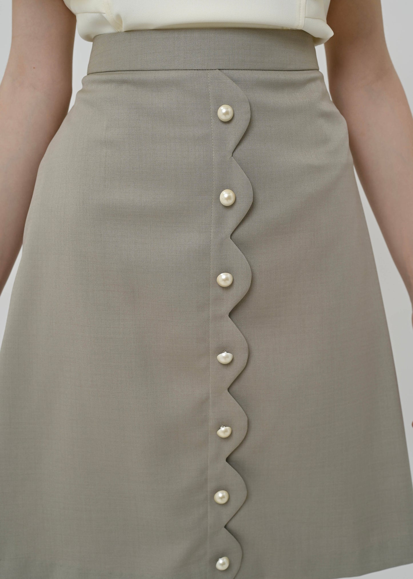 Princie Scalloped Skirt