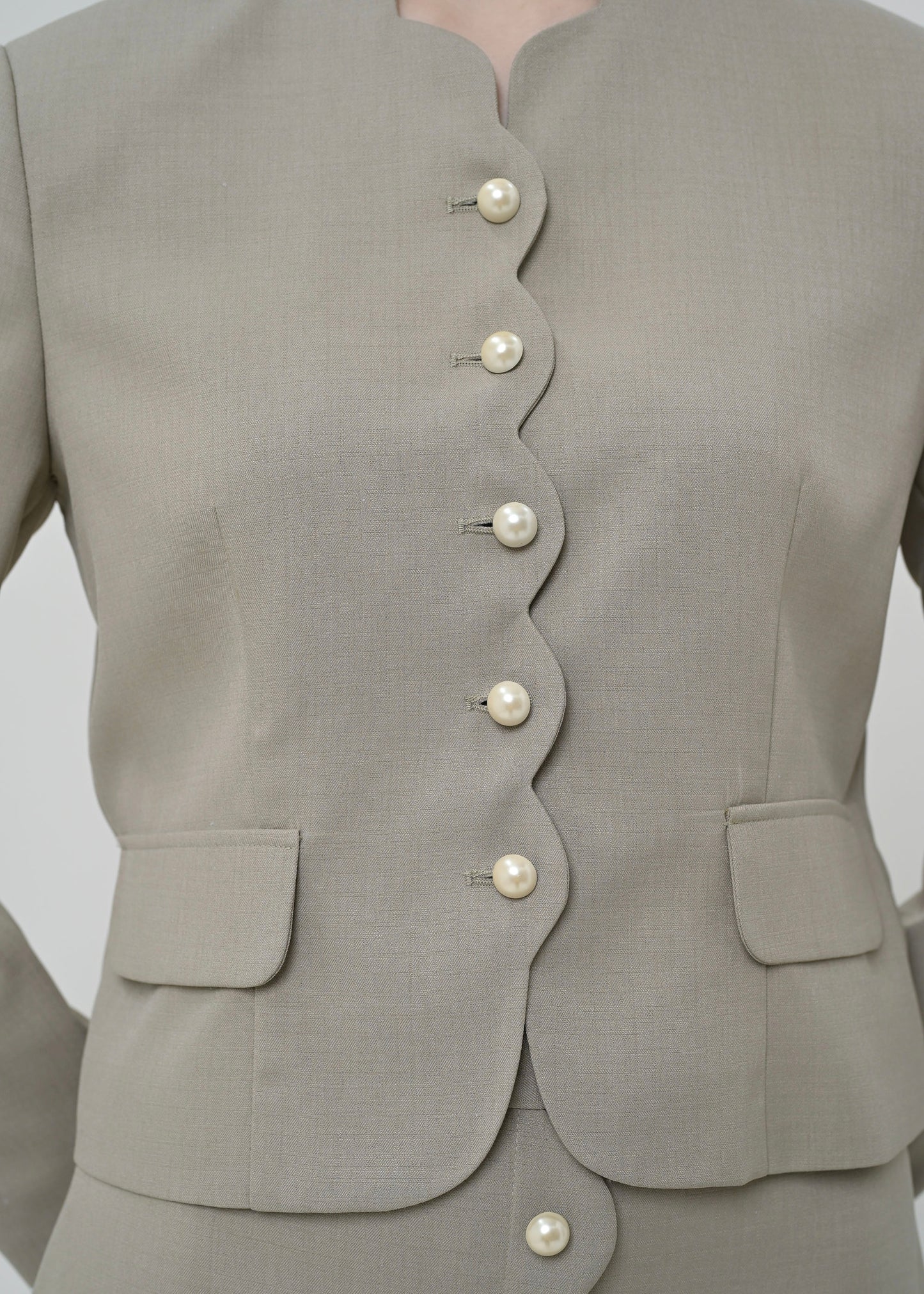 Princie Scalloped Blazer