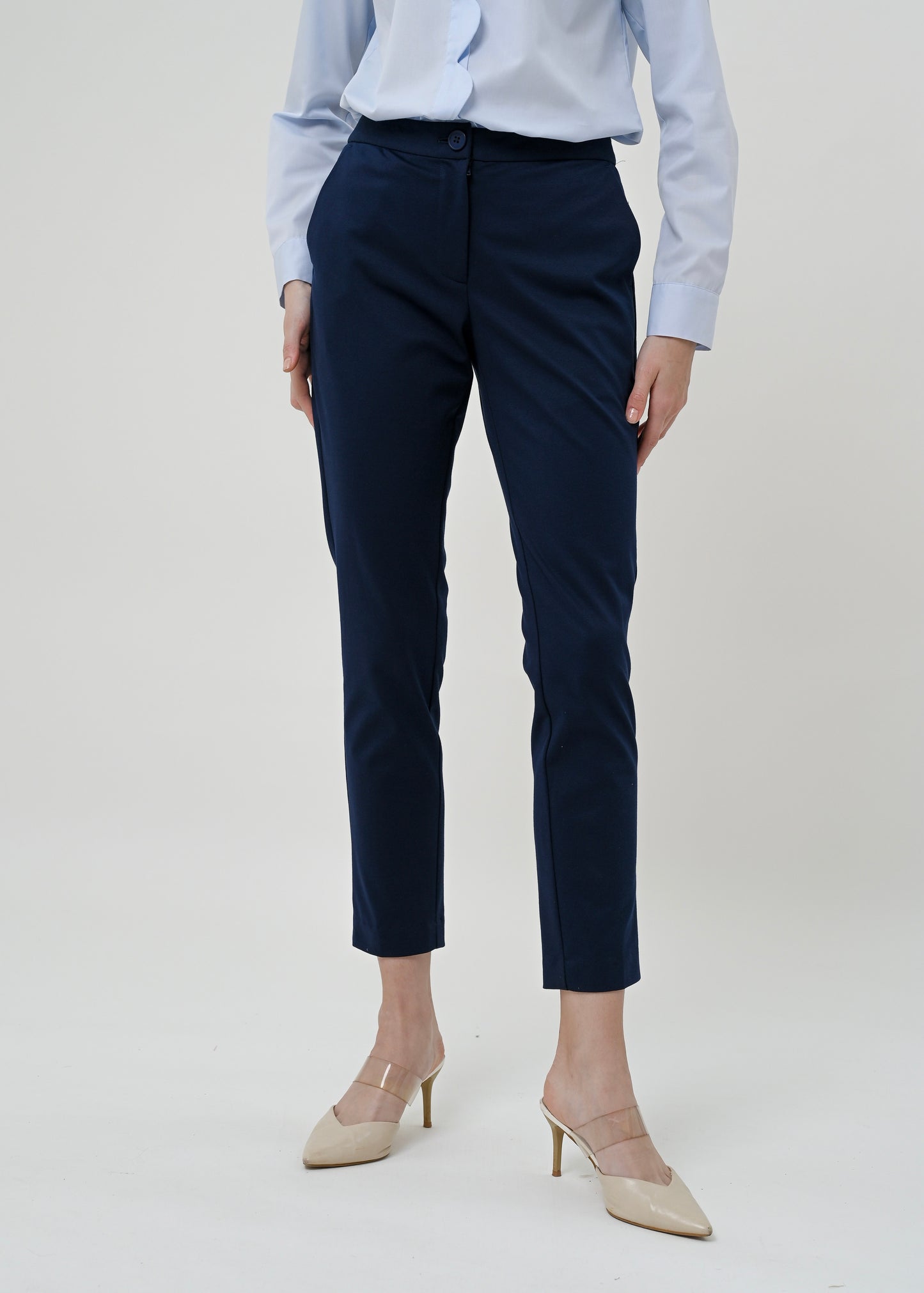 Aurora Comfort-Fit Trouser Navy