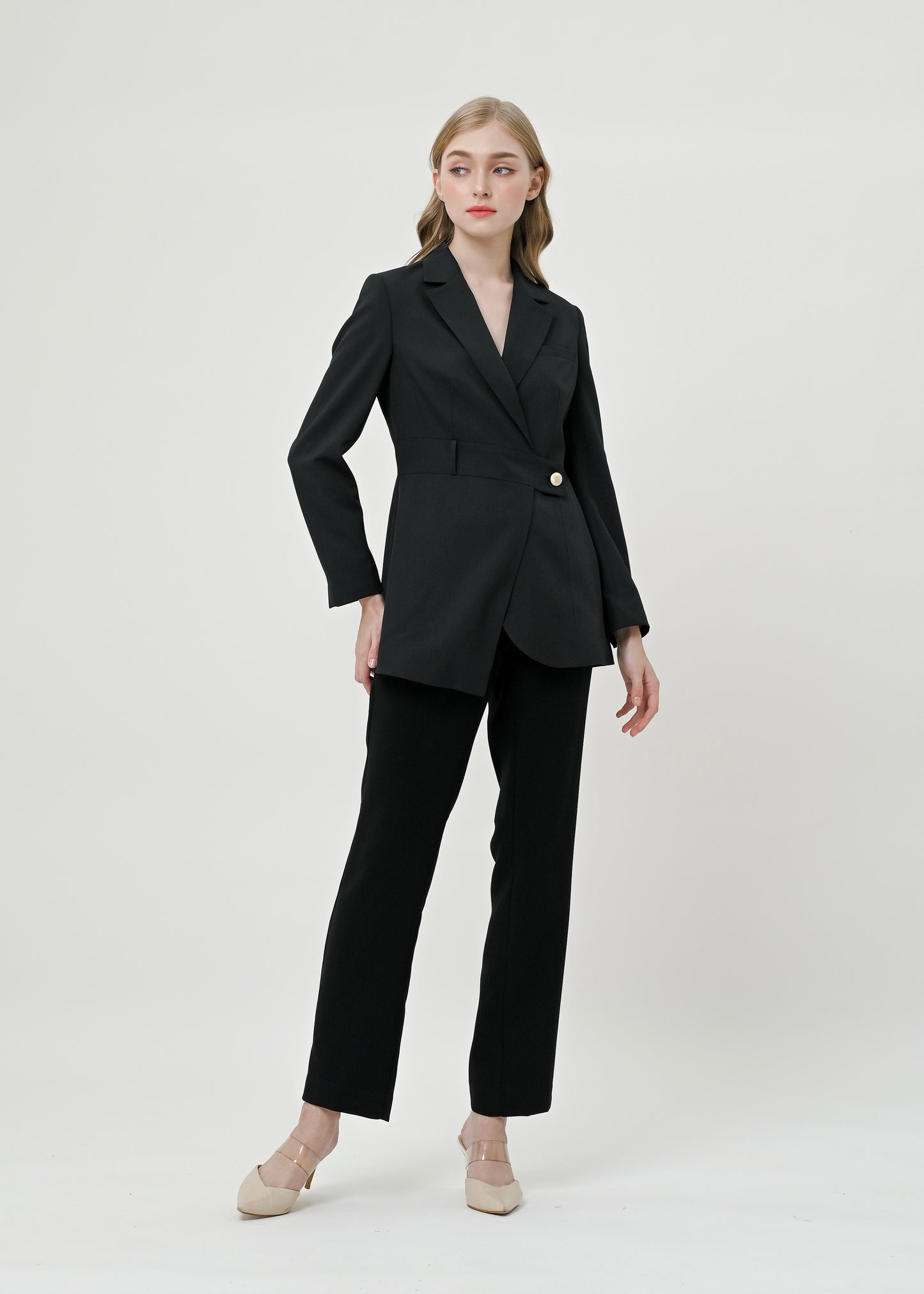 Phoebe Wrap Blazer