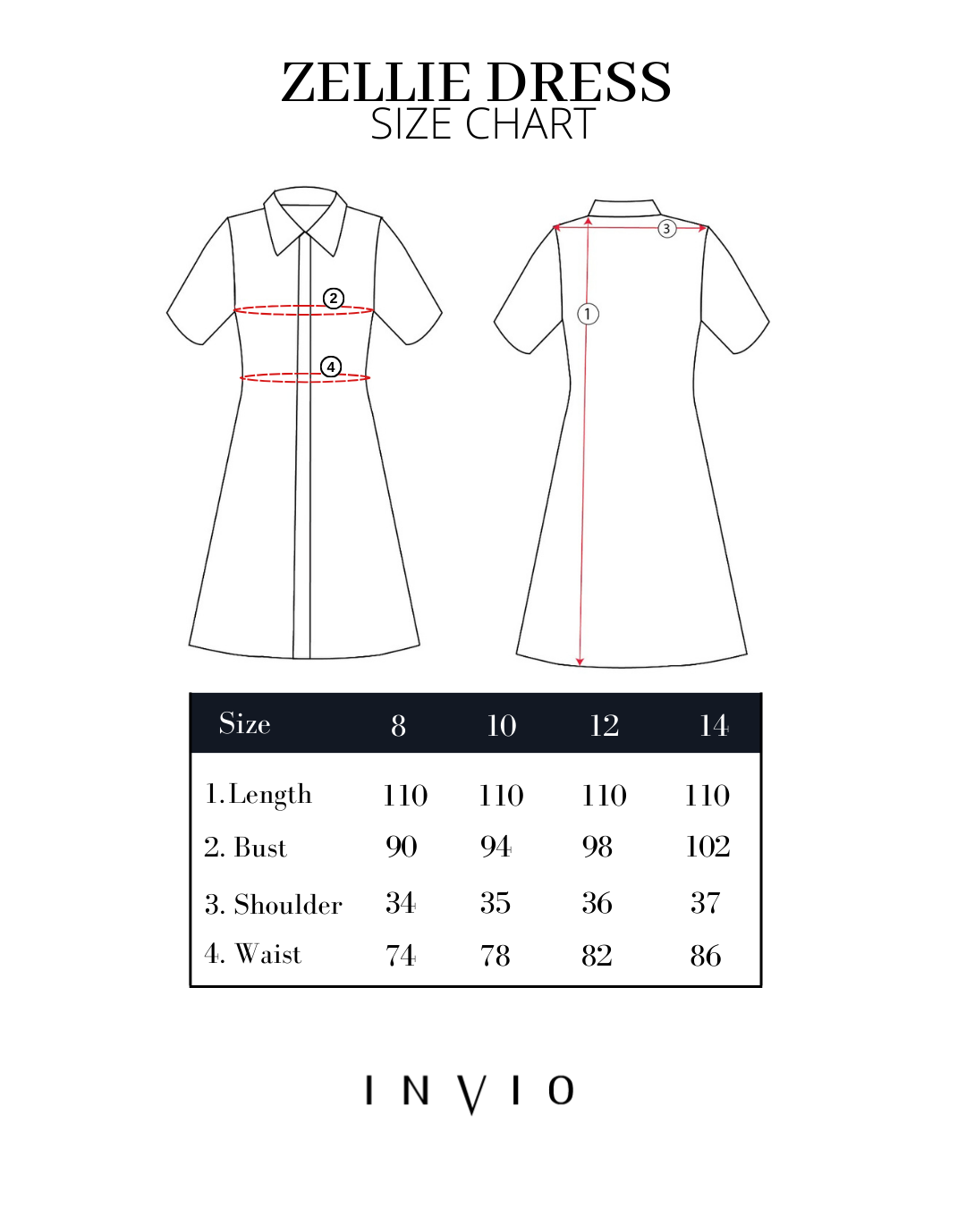 Zellie Button-Belted Dress