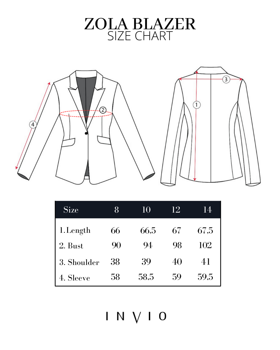 Zola Lace Up Blazer