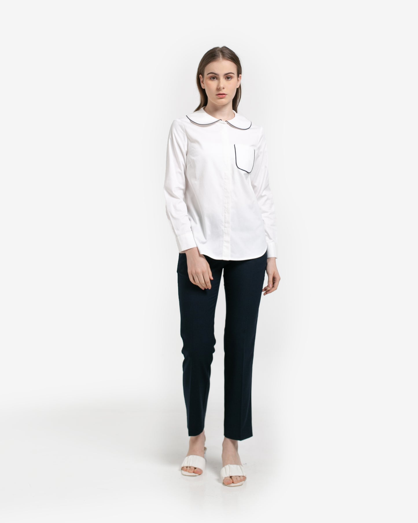 Roselyn Peter Pan Collar Shirt