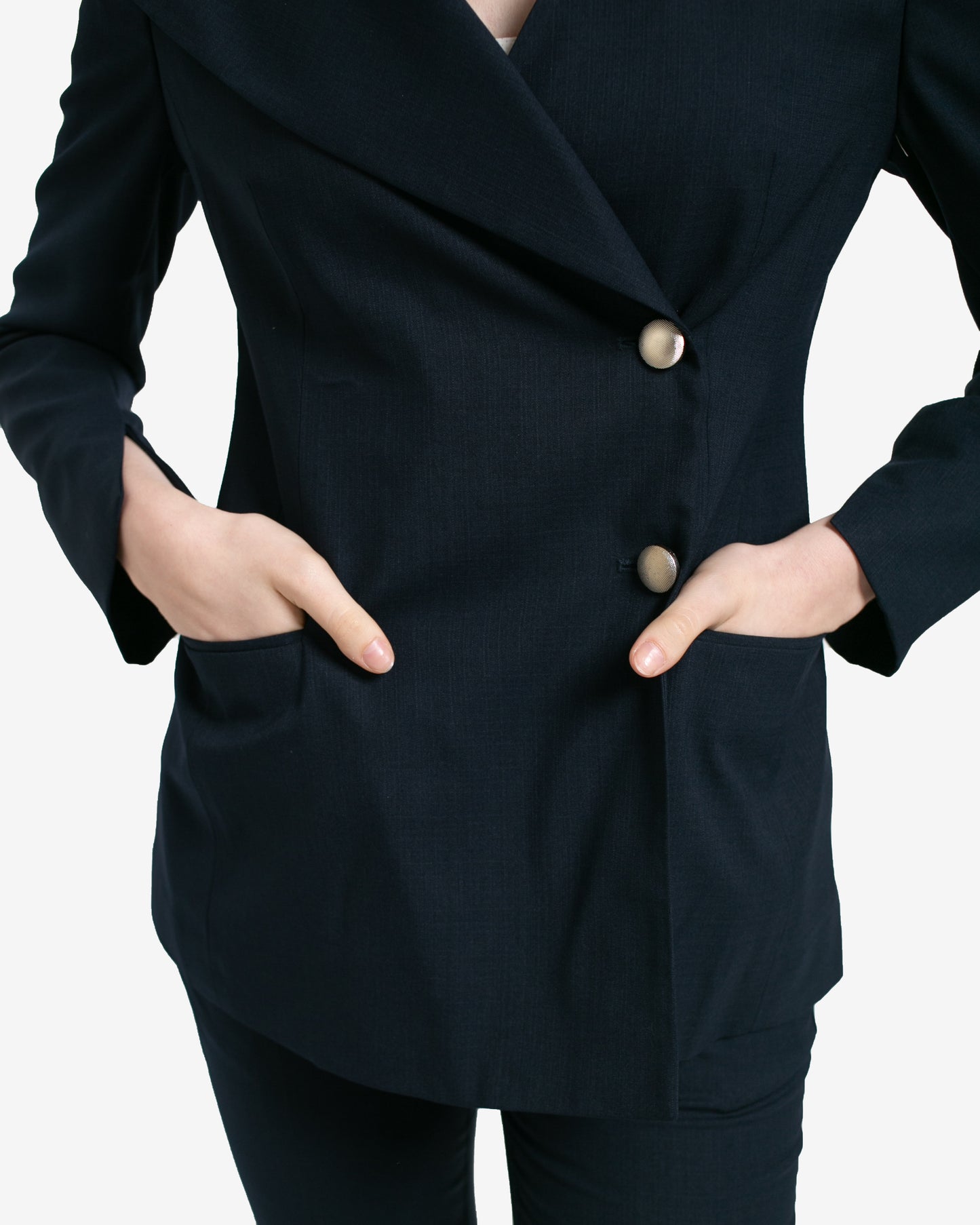 Raven Oversized Collar Blazer