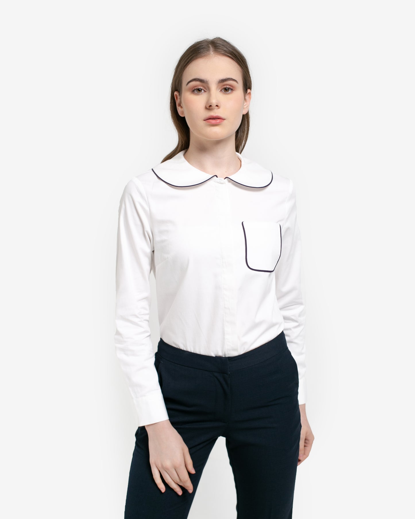 Roselyn Peter Pan Collar Shirt