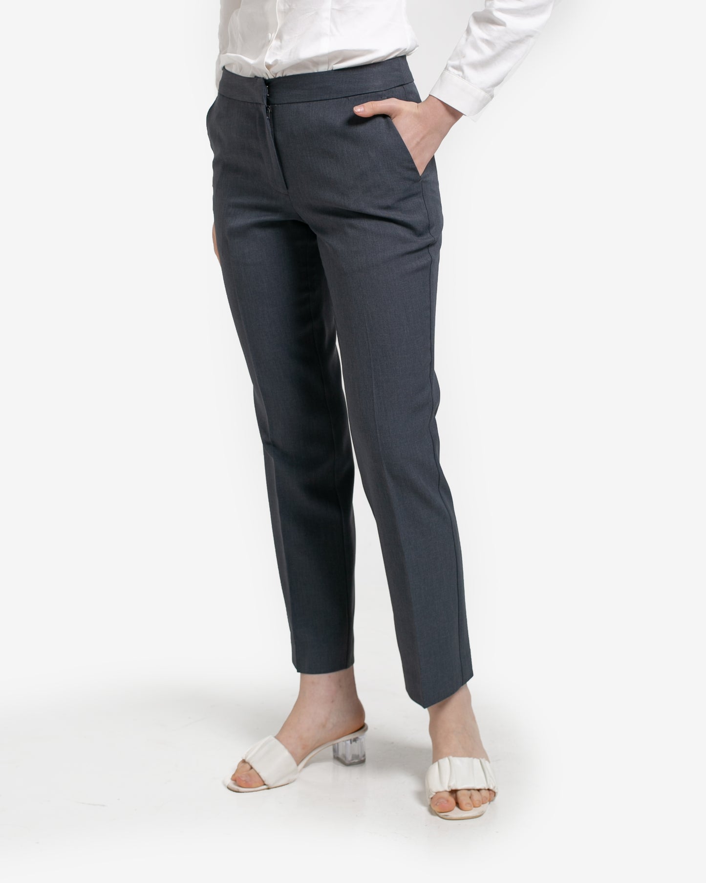 Paige Trouser Dark Grey