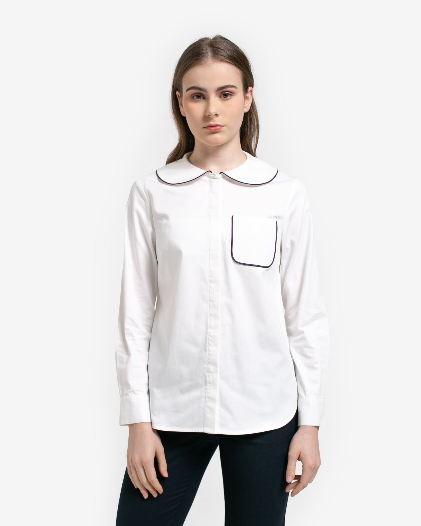 Roselyn Peter Pan Collar Shirt