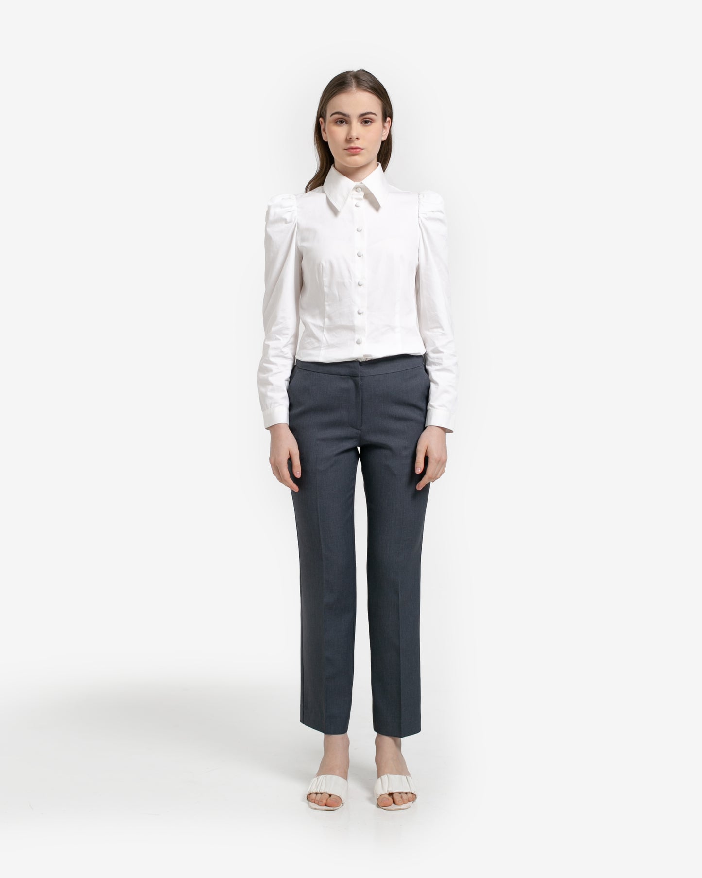 Paige Trouser Dark Grey