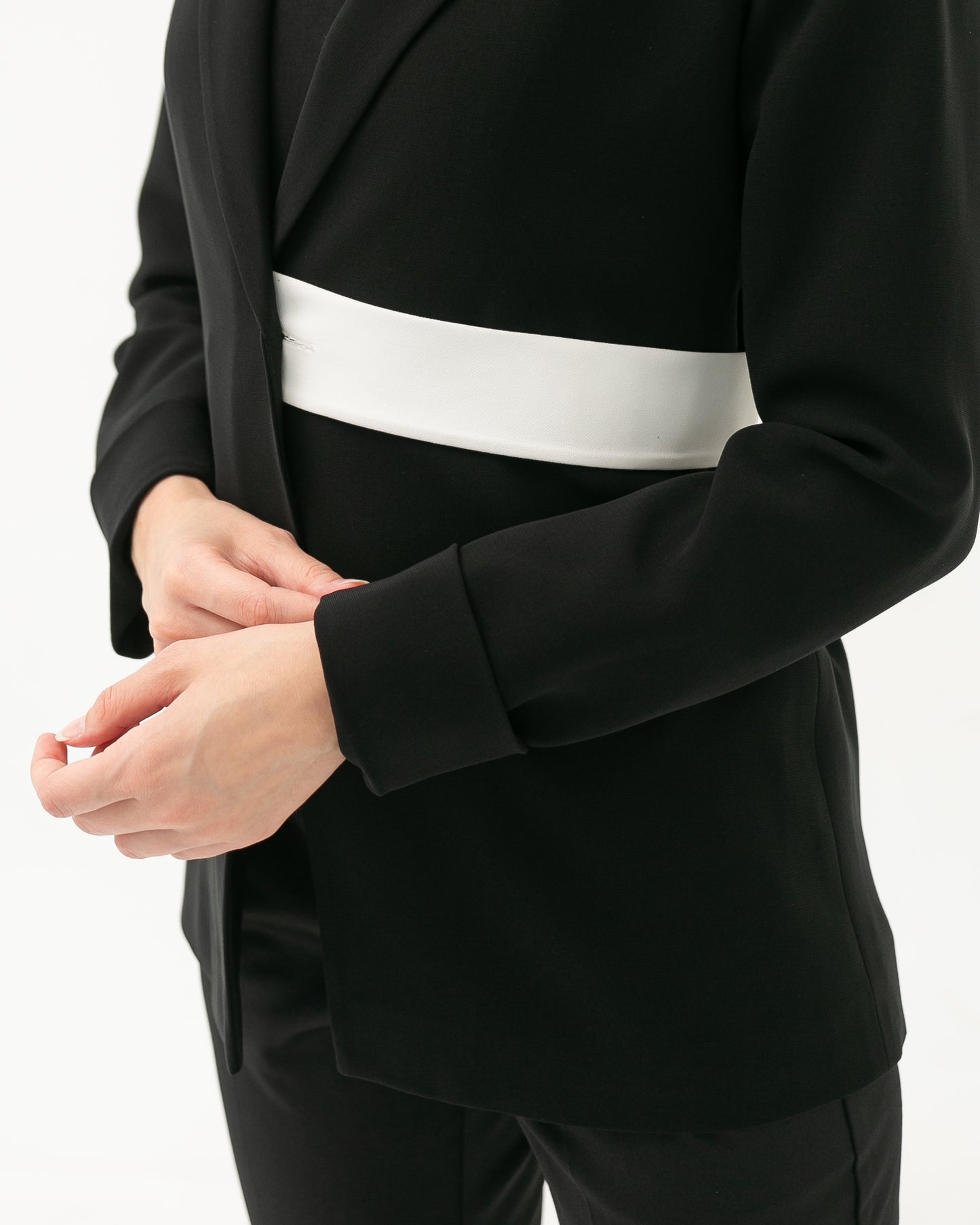 Agatha Belted Wrap Blazer