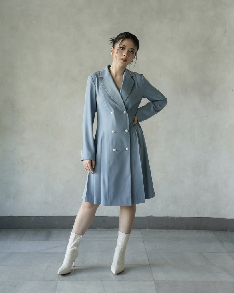 INVIO x Jennifer Christie - Jullie Pleated Dress
