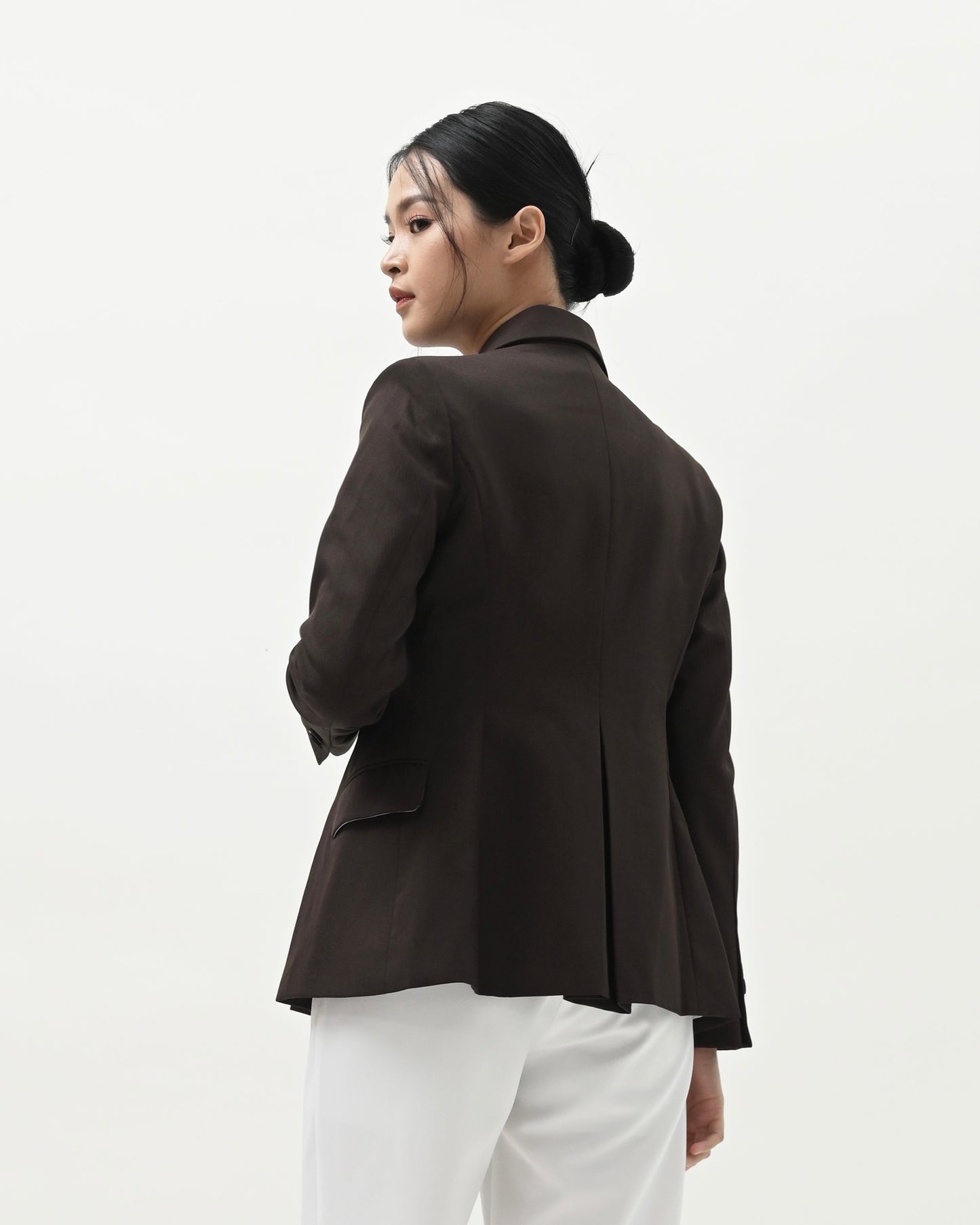 Skylar Pleated Blazer