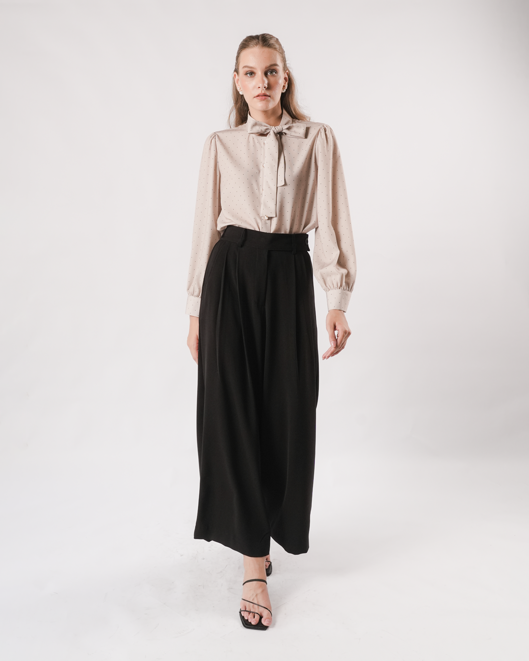 INVIO Yevka Button Wrap Waist Trousers | Celana Wanita - Marielle