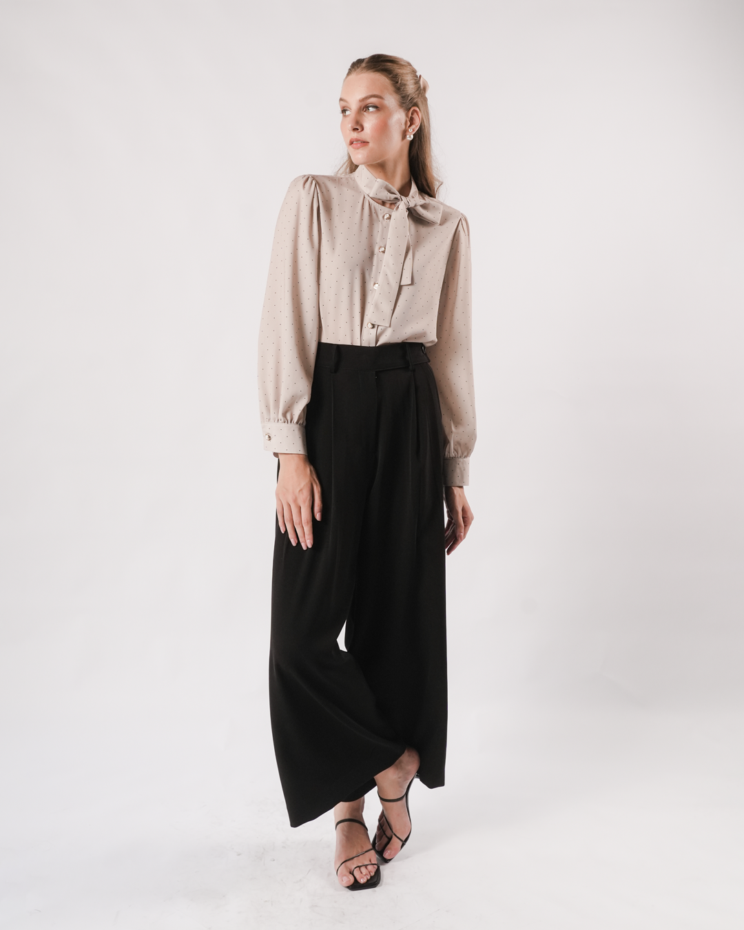 INVIO Yevka Button Wrap Waist Trousers | Celana Wanita - Marielle