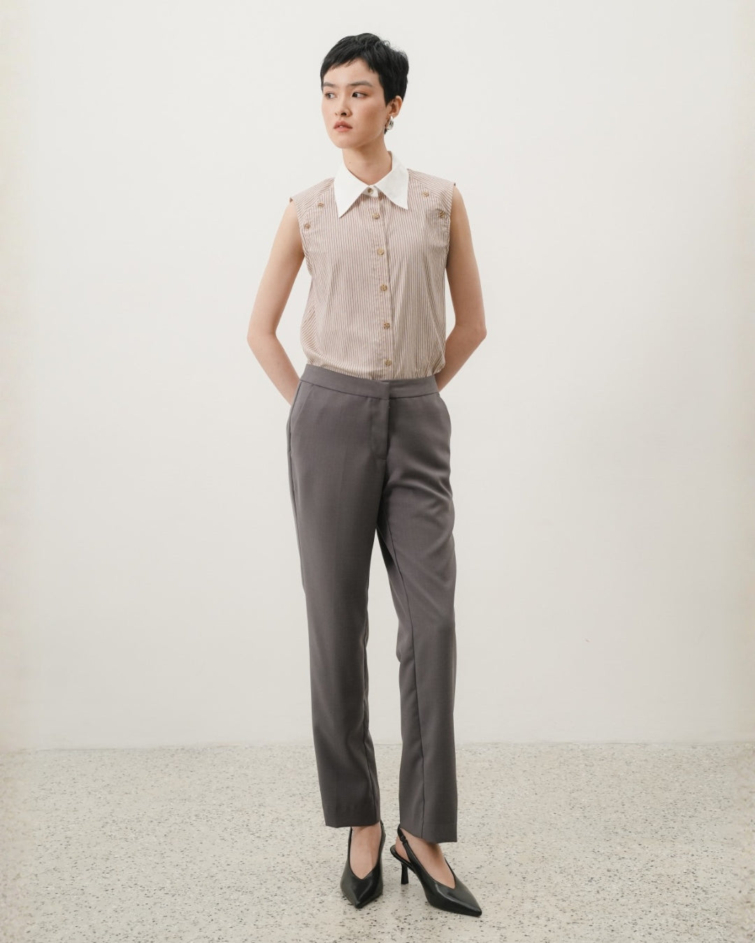 INVIO Varvara Tailored Trousers | Celana Wanita