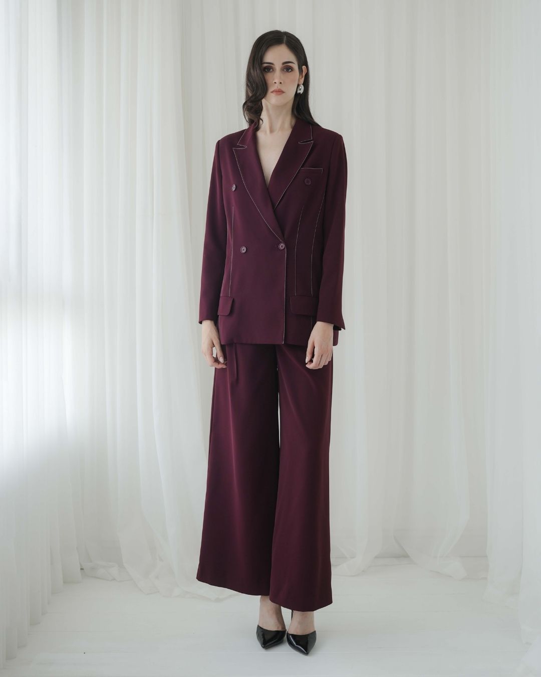 Constella Curve Flap Trousers