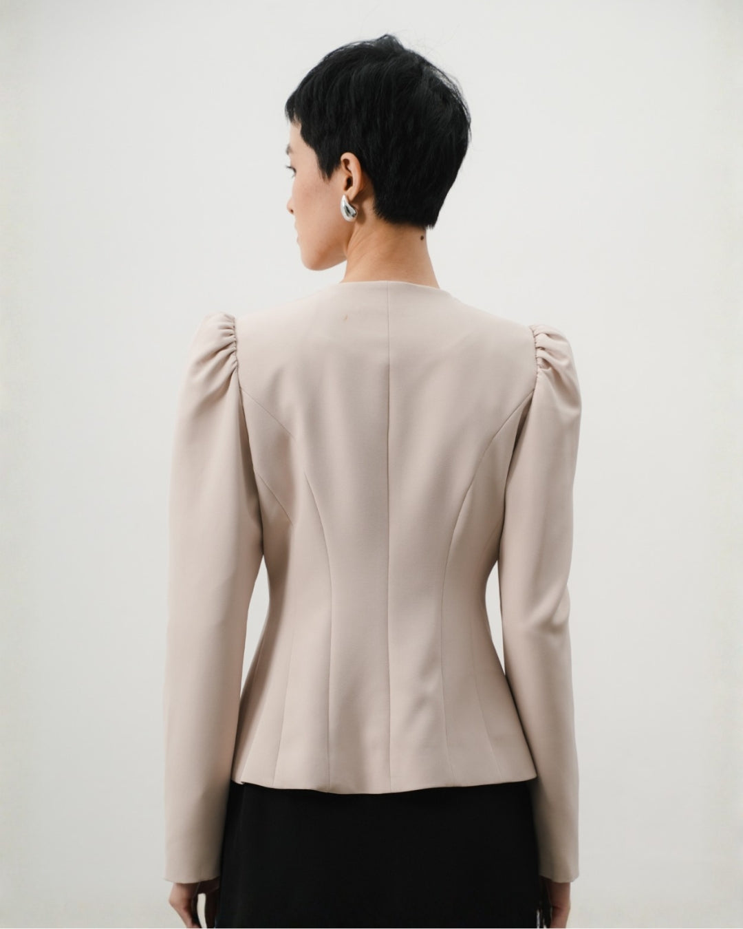 INVIO Yelena Blazer Blush Pink | Jas Wanita - Aurist