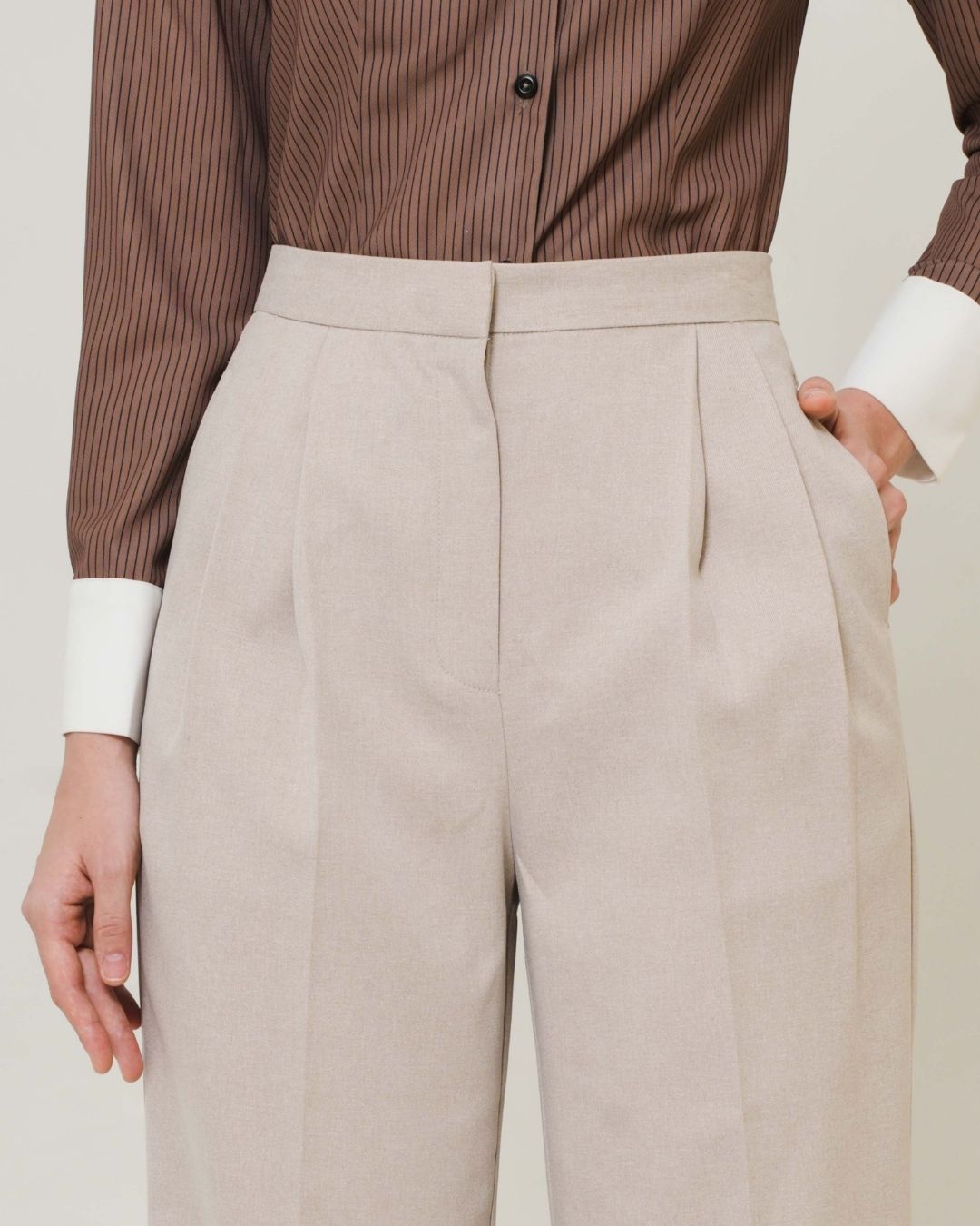 INVIO Aubre Tailored  Trousers | Celana Wanita - Leanne Collection