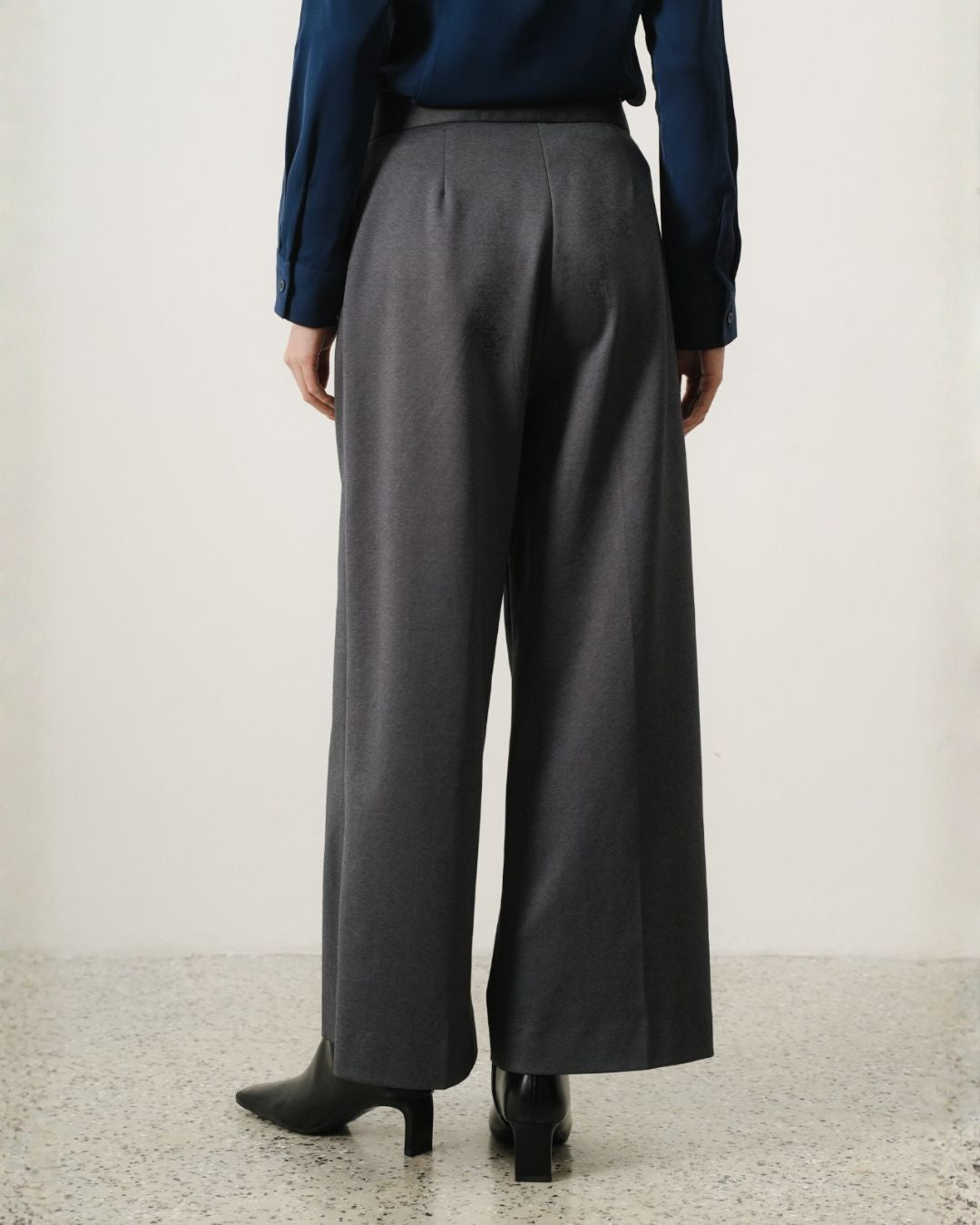 INVIO Vince Stretch-Tailored Loose Trousers | Celana Wanita