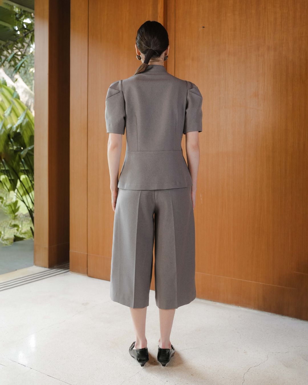 INVIO Bellora Neck Tie Blouse | Atasan Wanita - Amber Collection