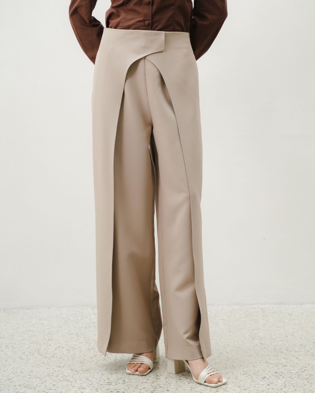 INVIO Verona Double Panel Trousers | Celana Wanita - Resonance