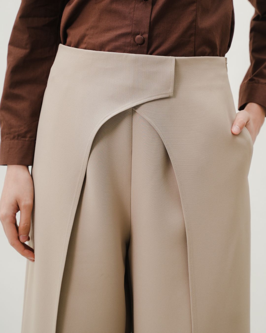 INVIO Verona Double Panel Trousers | Celana Wanita - Resonance