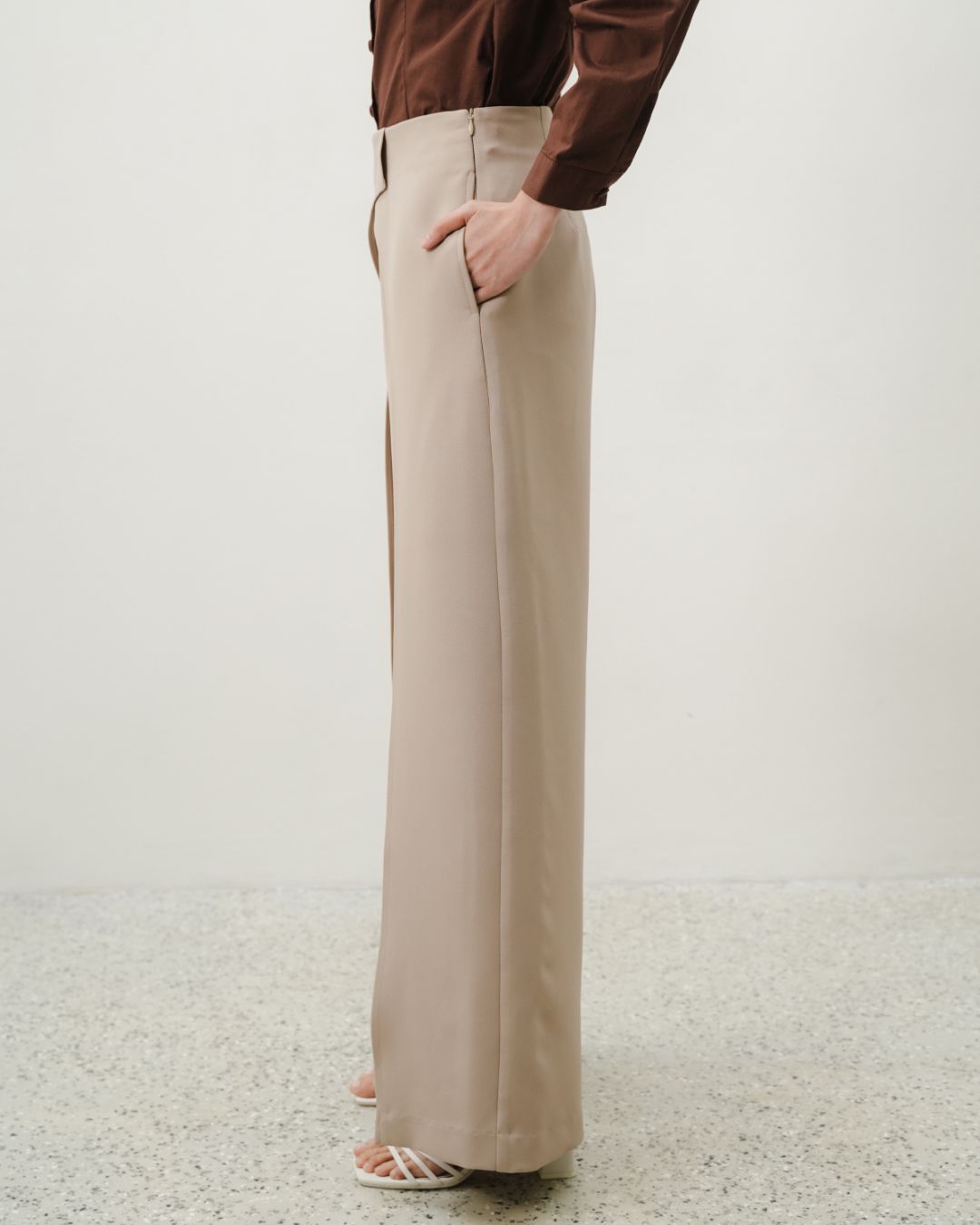 INVIO Verona Double Panel Trousers | Celana Wanita - Resonance