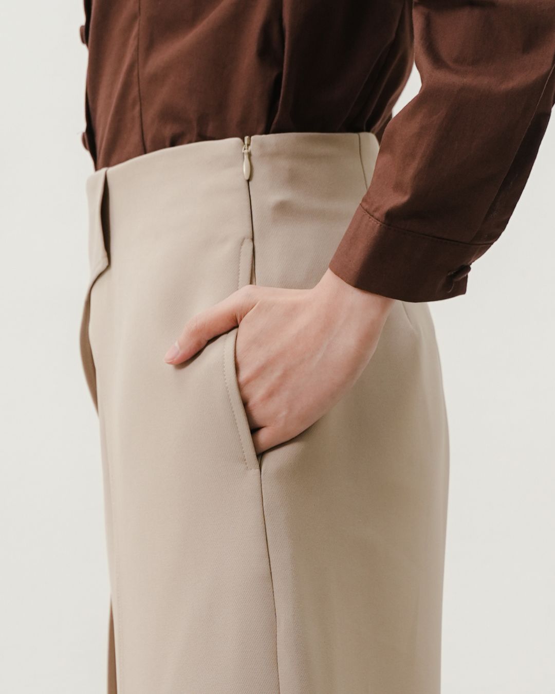 INVIO Verona Double Panel Trousers | Celana Wanita - Resonance