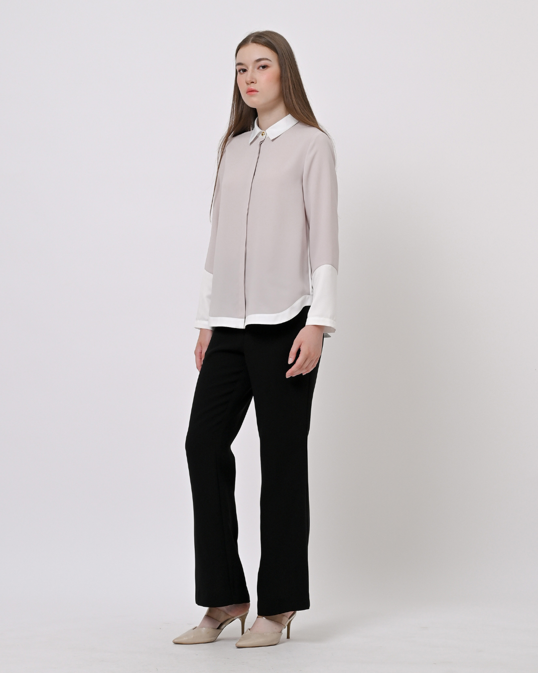 Hayden Two Color Blouse | Atasan Wanita - Everlasting