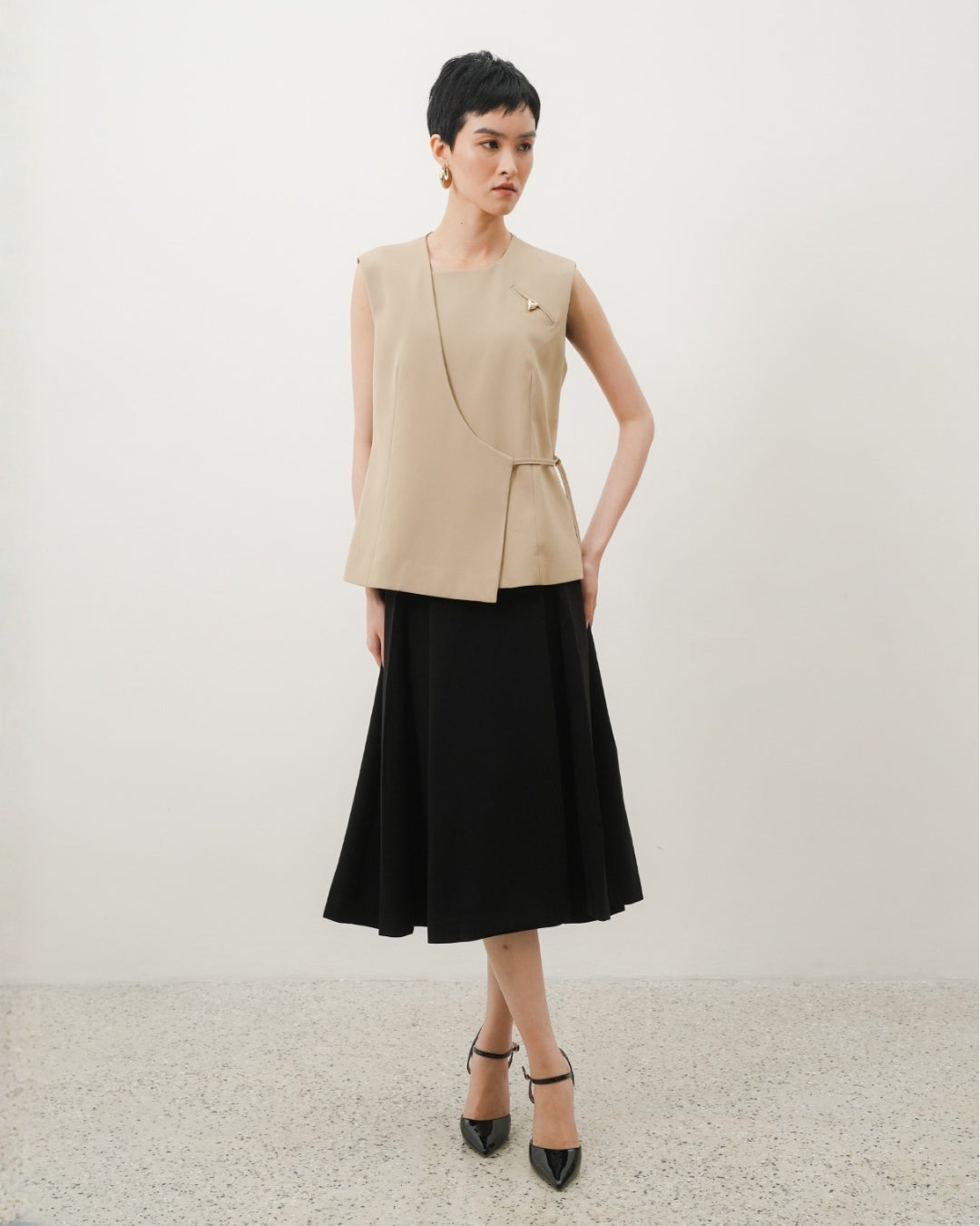 INVIO Vanna Wrap Vest | Atasan Wanita - Resonance
