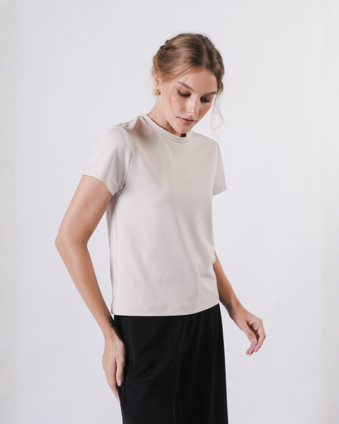 INVIO Yollie Basic T-Shirt | Kaos Wanita