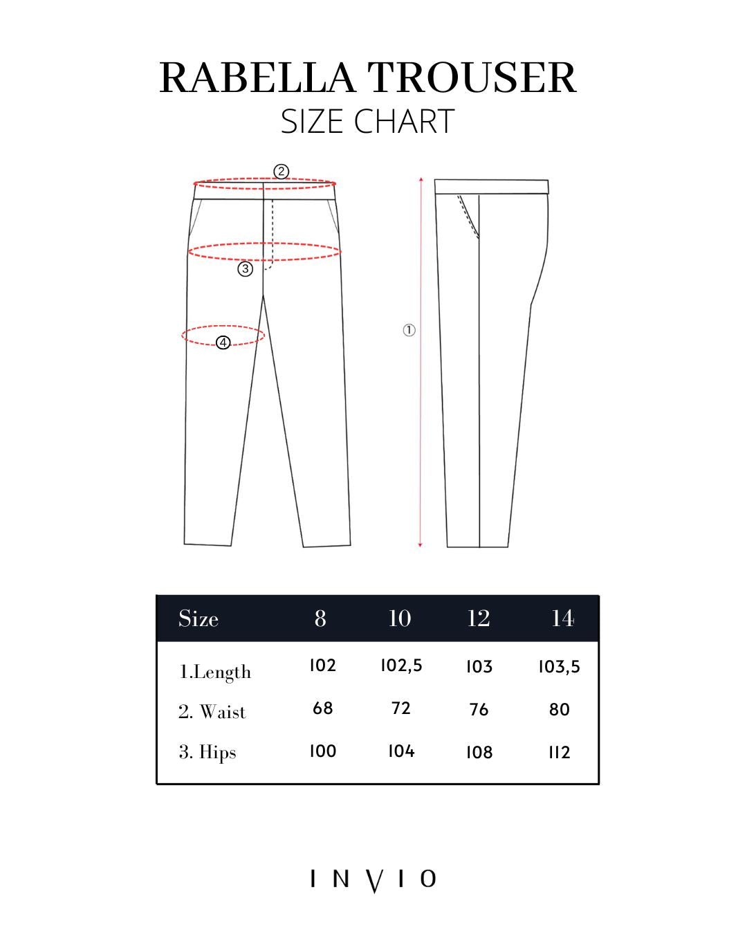 INVIO Rabella Pleated Wide Leg Trousers | Celana Wanita - Aurist
