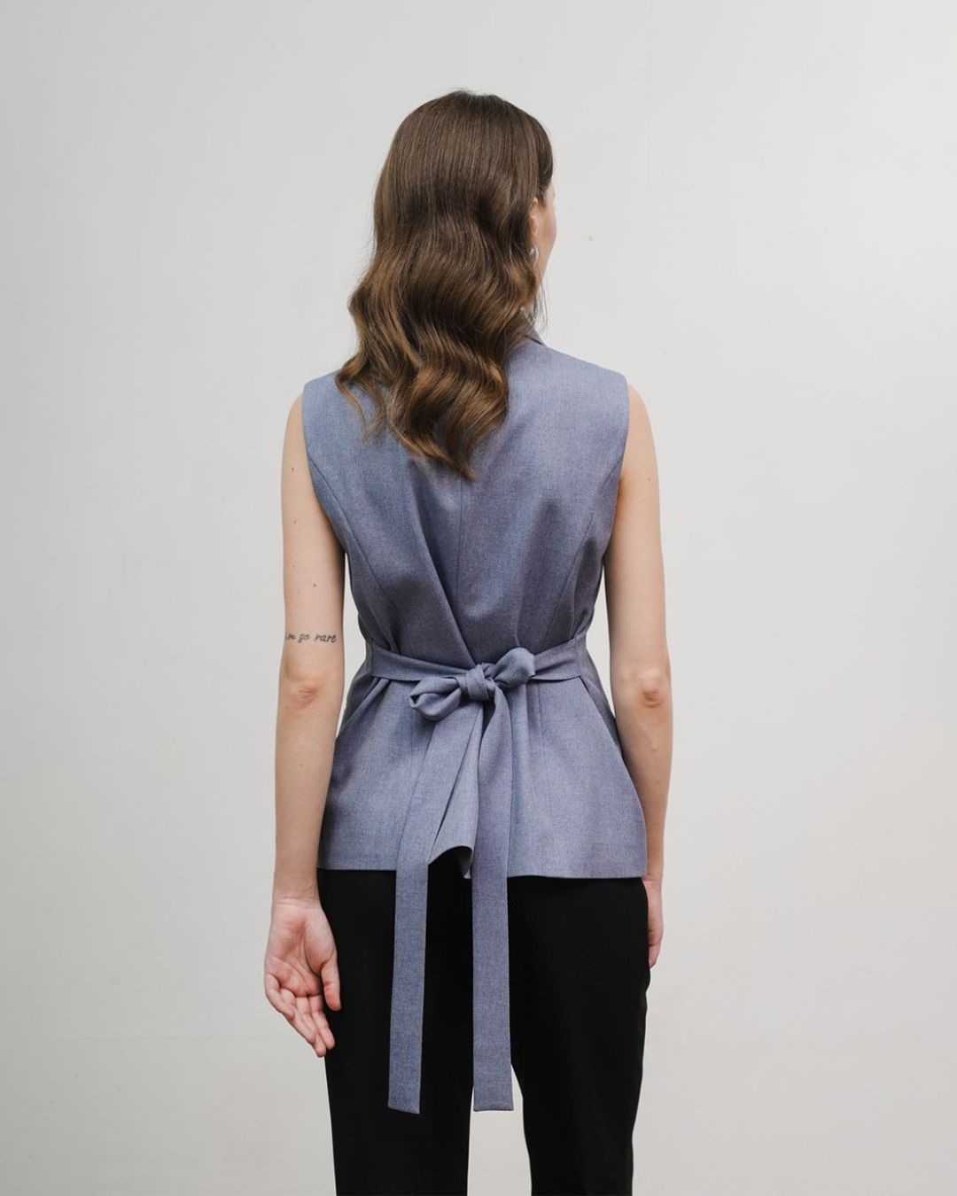INVIO Zorea Multi Button Vest | Rompi Atasan Wanita - Atelier Collection