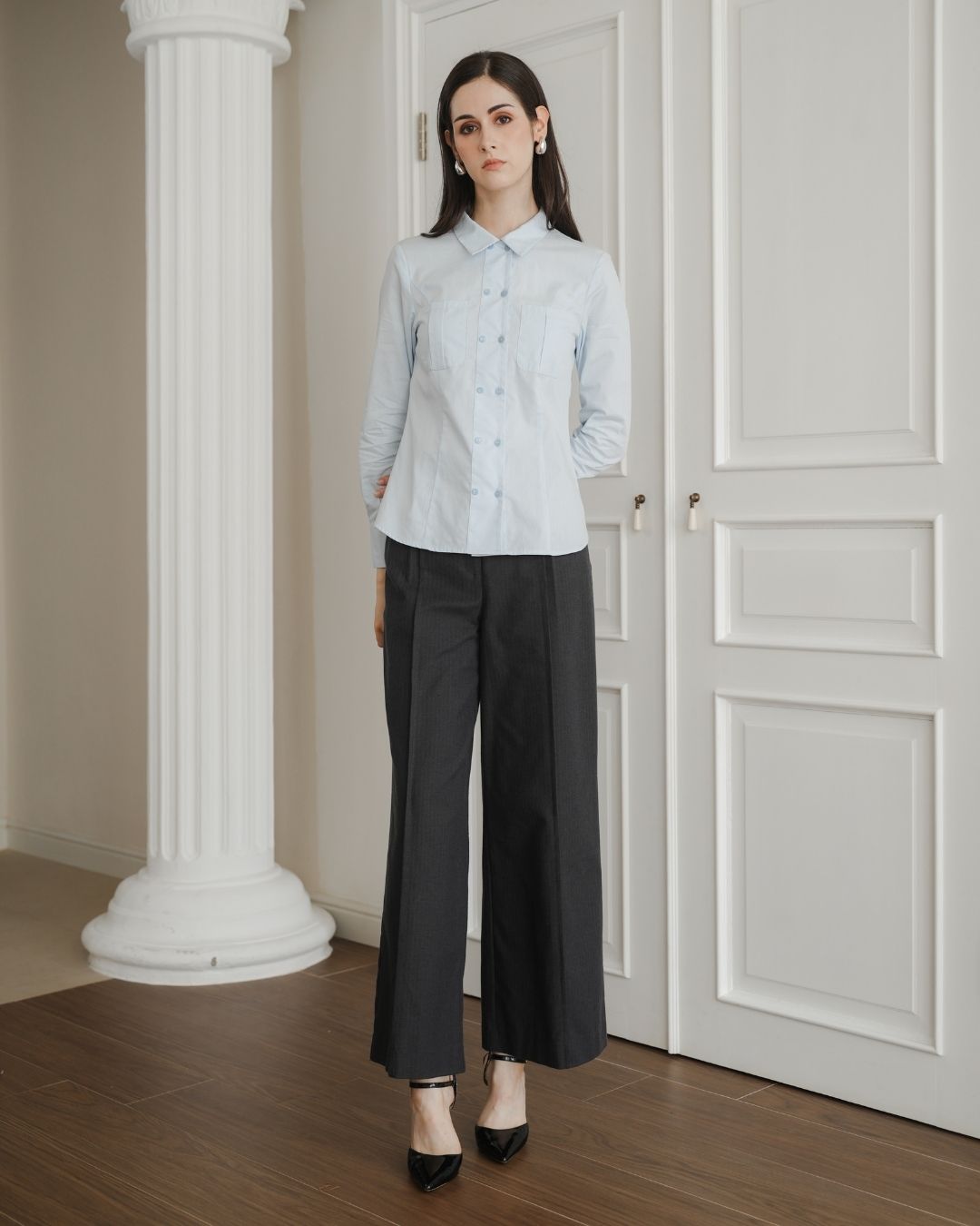 Cammie Double Button Shirt