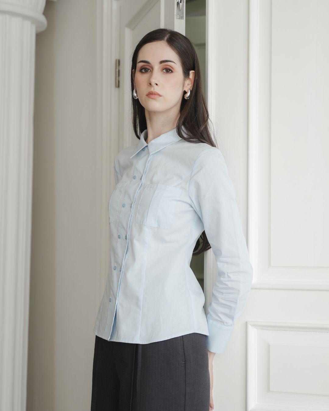 Cammie Double Button Shirt