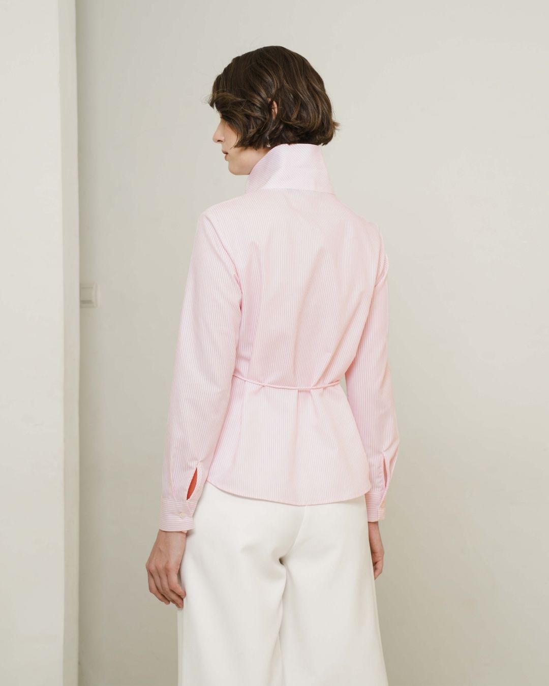 INVIO Adley Convertible Collar Shirt | Kemeja Wanita -  Leanne Collection