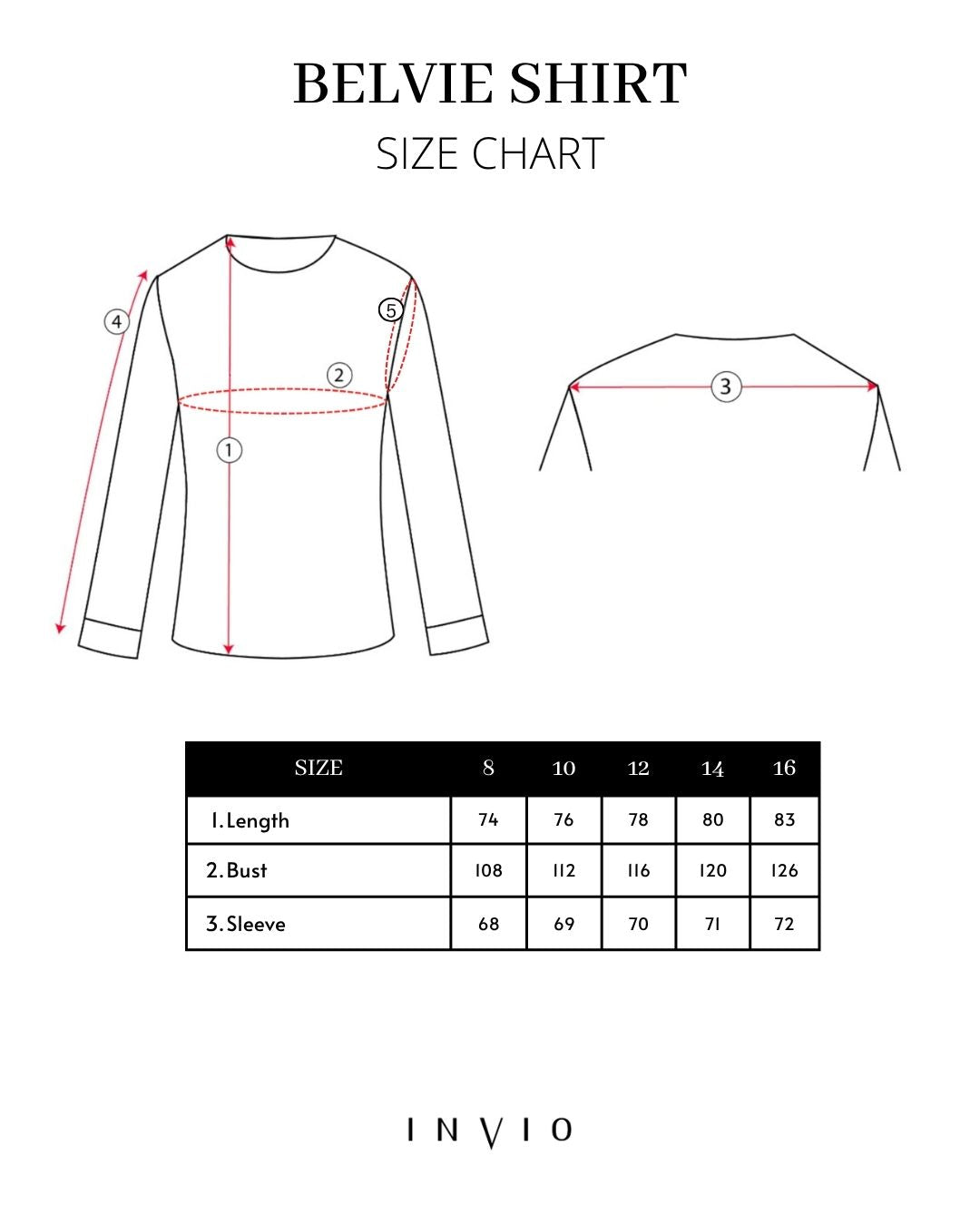INVIO Belvie Double Breasted Shirt | Kemeja Wanita - Amber Collection