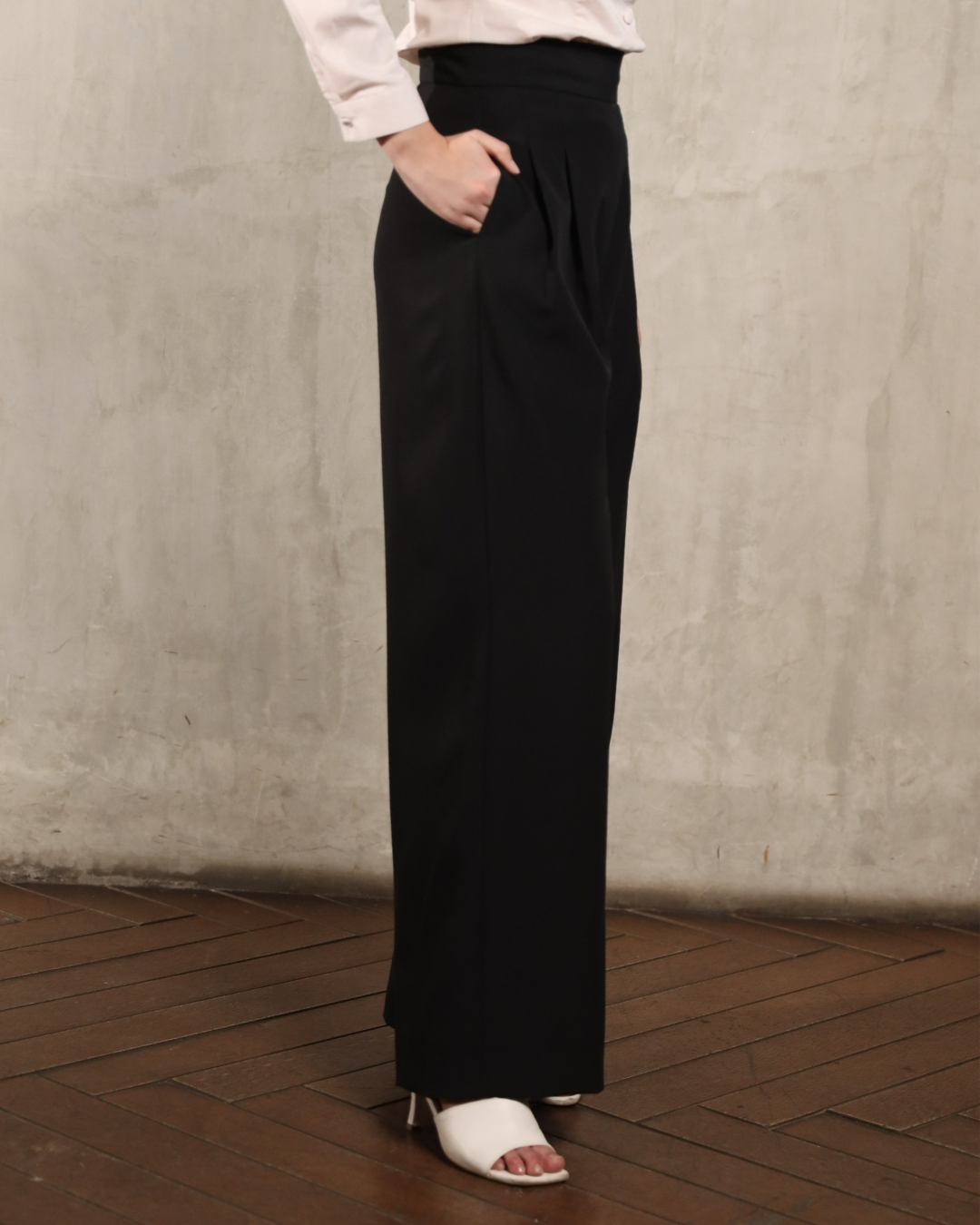 Jessie High Waisted Trouser | Celana Wanita - Classy Missy