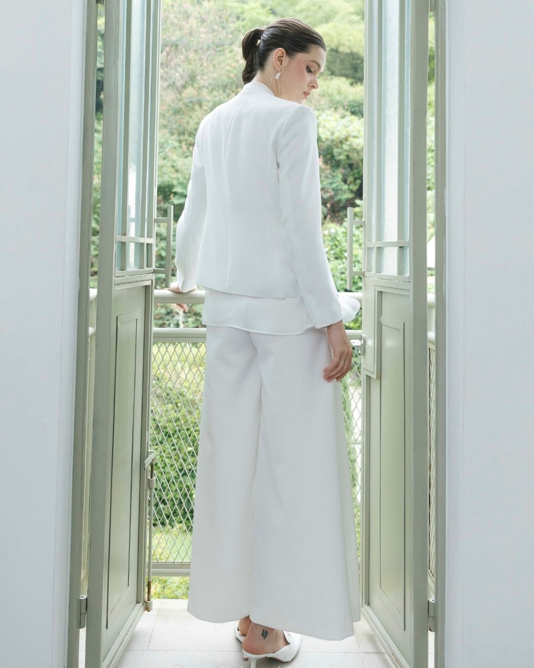 INVIO Tracey Chiffon Layer Blazer | Jas Wanita - Luminescence