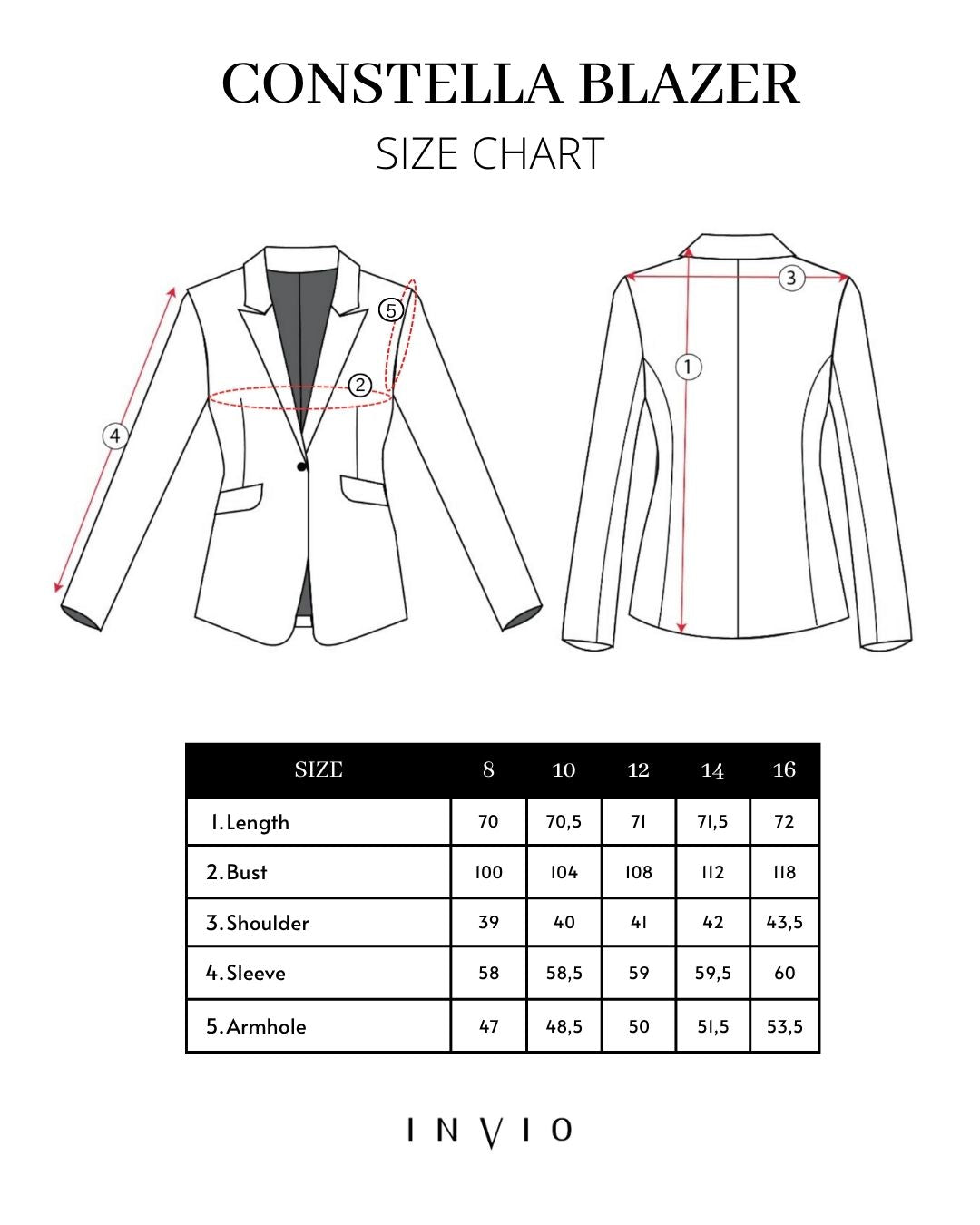 Constella Accent Stitch Blazer