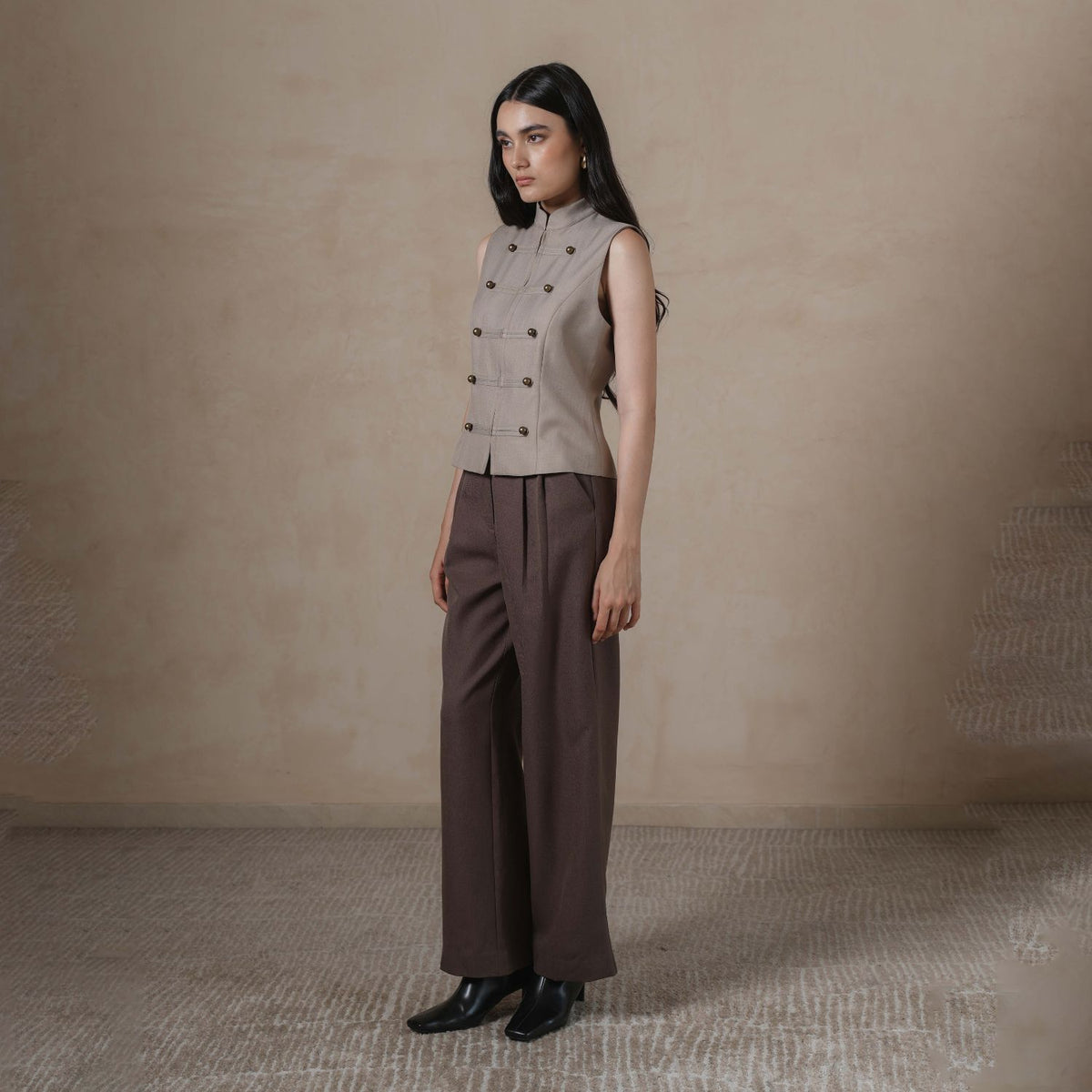 INVIO Dixie Napoleon Vest | Rompi Wanita - Marea Collection