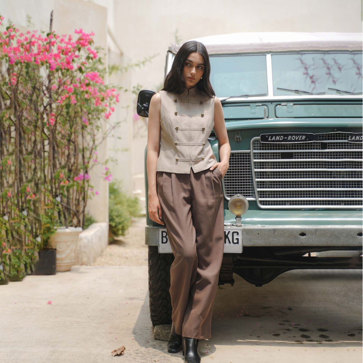 INVIO Dixie Napoleon Vest | Rompi Wanita - Marea Collection