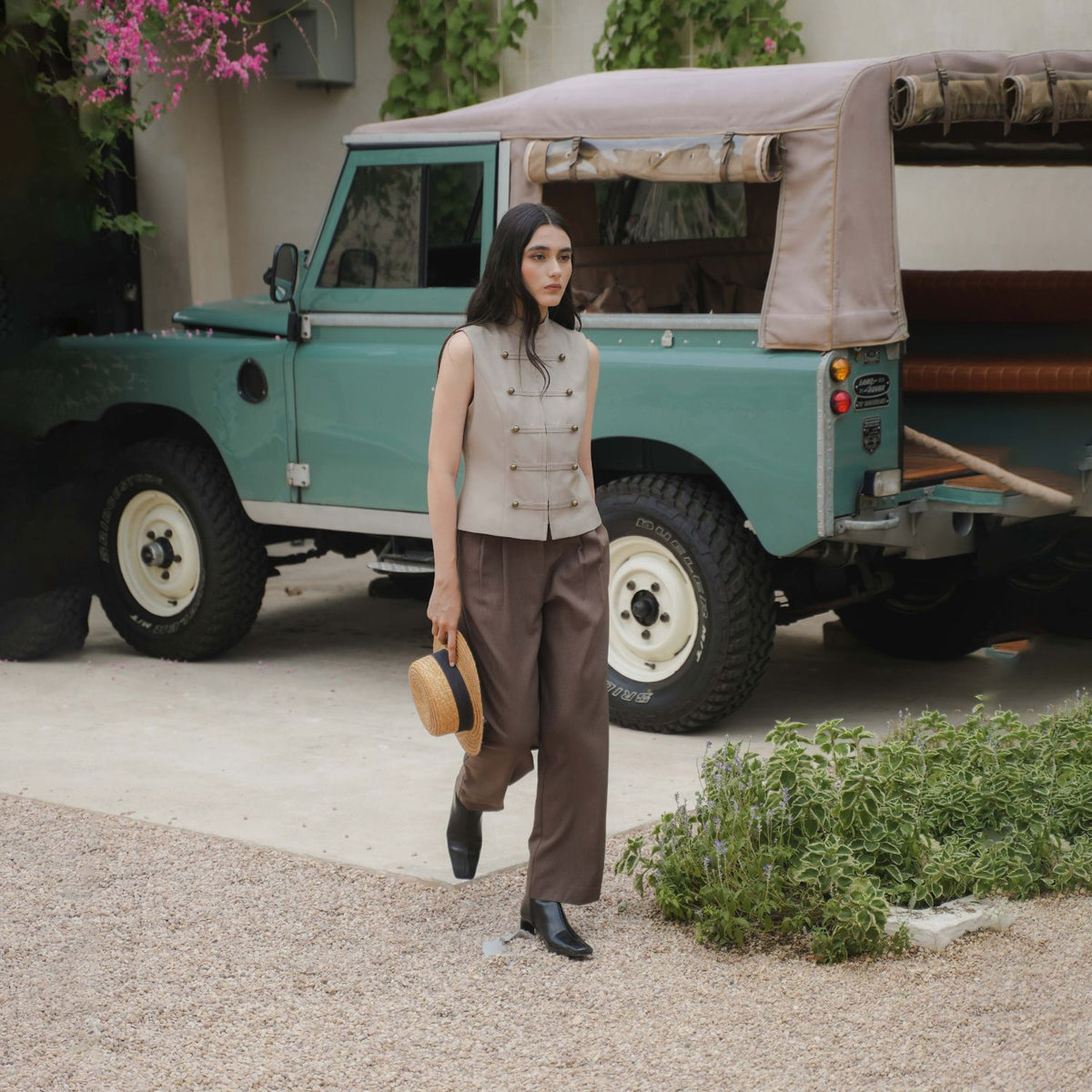 INVIO Dixie Napoleon Vest | Rompi Wanita - Marea Collection