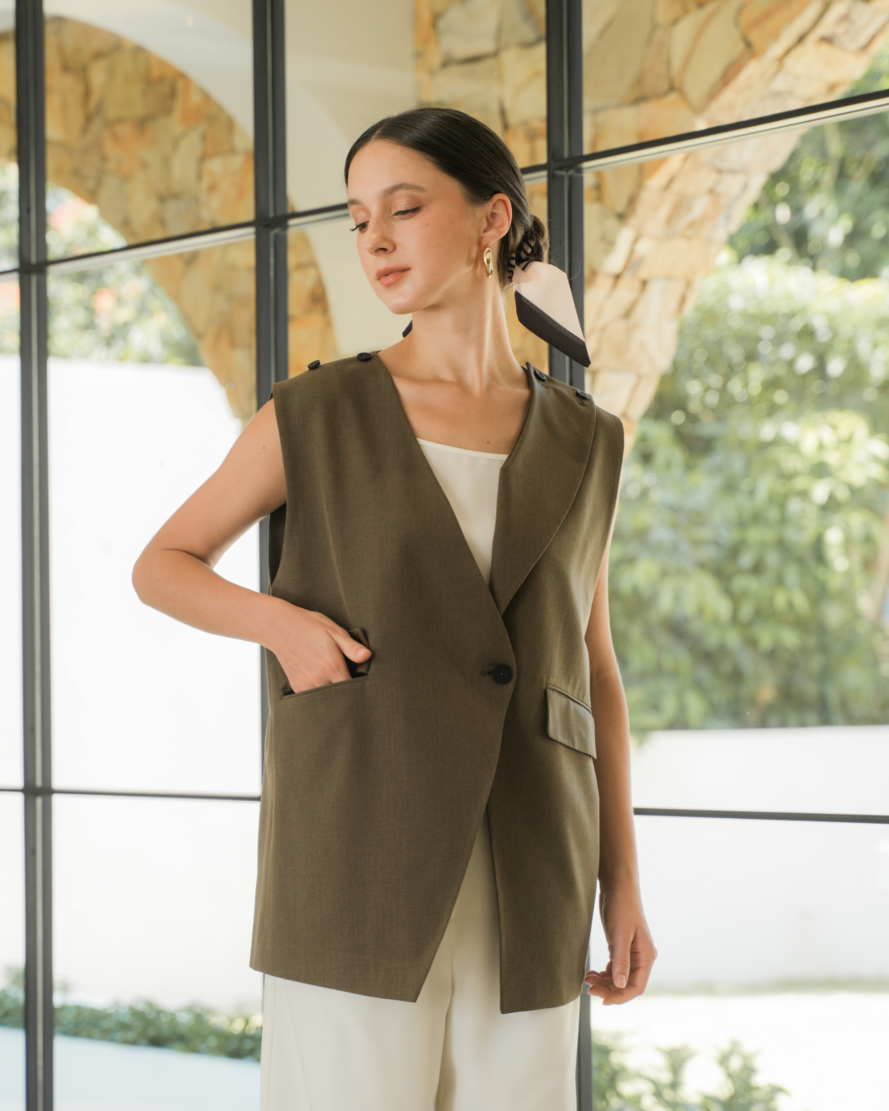 INVIO Pamelyn Morph Vest | Atasan Rompi Wanita - Costa