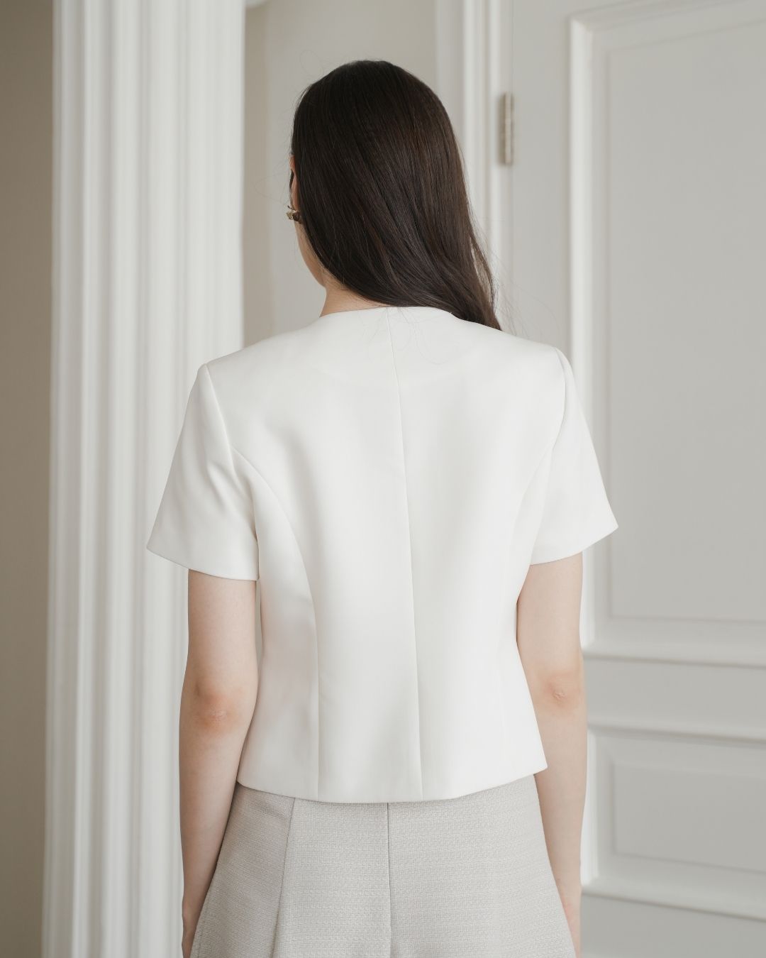 Claude Ripple Top