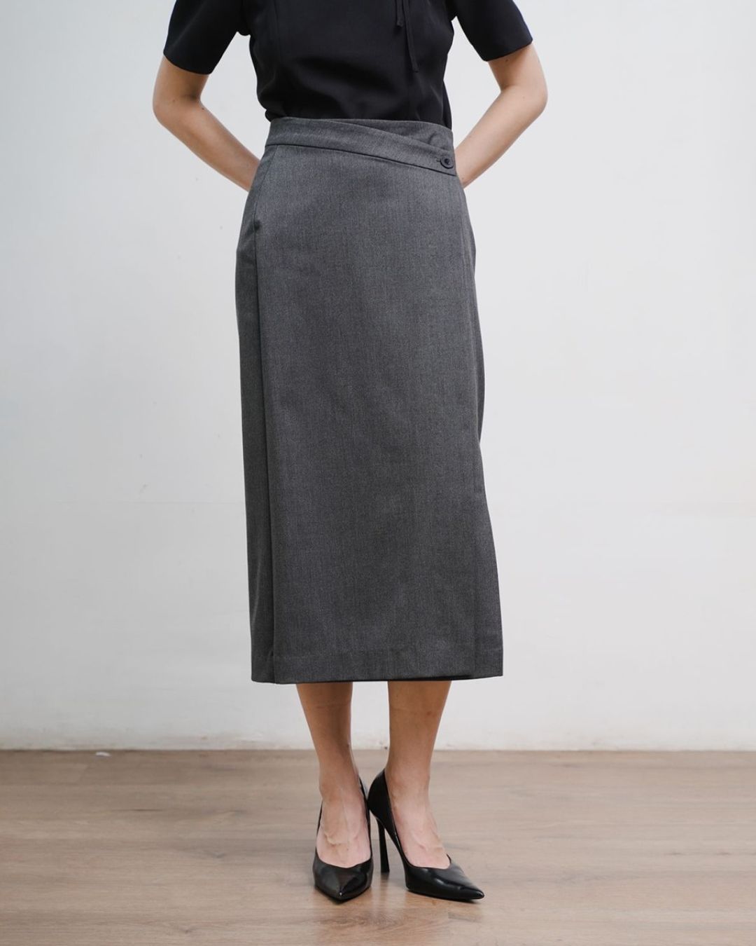 INVIO Zadie Layered Waist Skirt | Rok Wanita - Atelier Collection