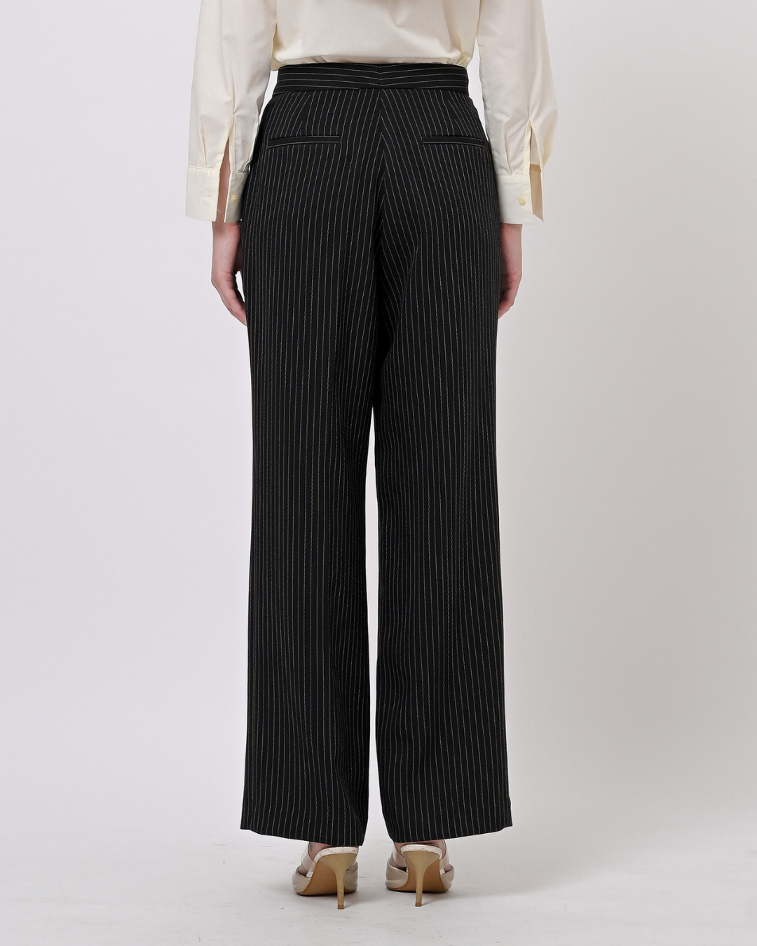 Heriette Stripe Trouser | Celana Wanita - Everlasting