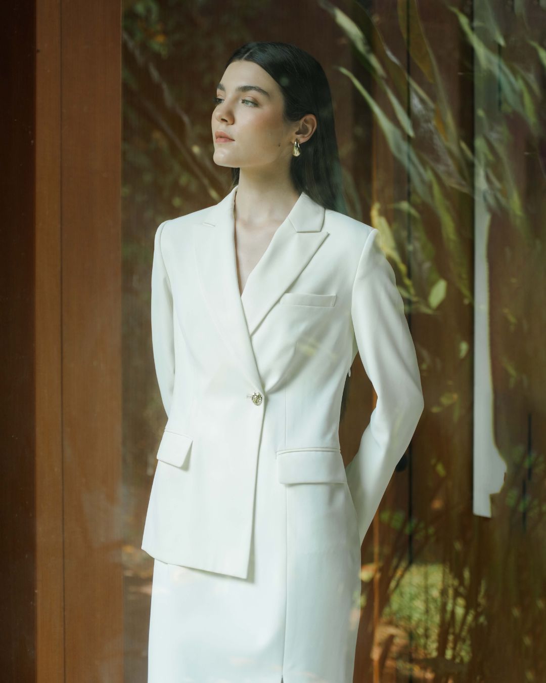INVIO Belisse Blazer Dress | Dress Jas Wanita - Amber Collection