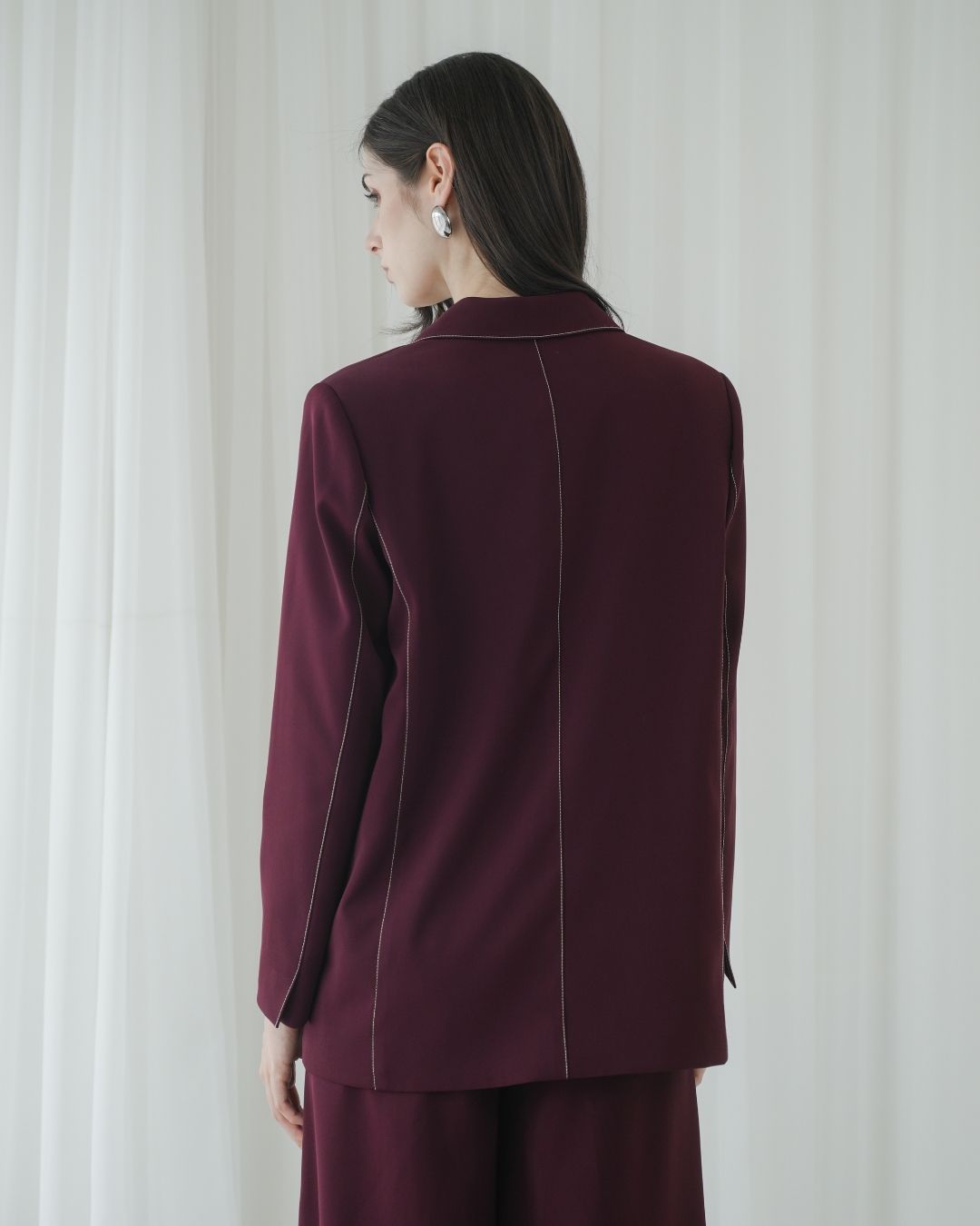 Constella Accent Stitch Blazer